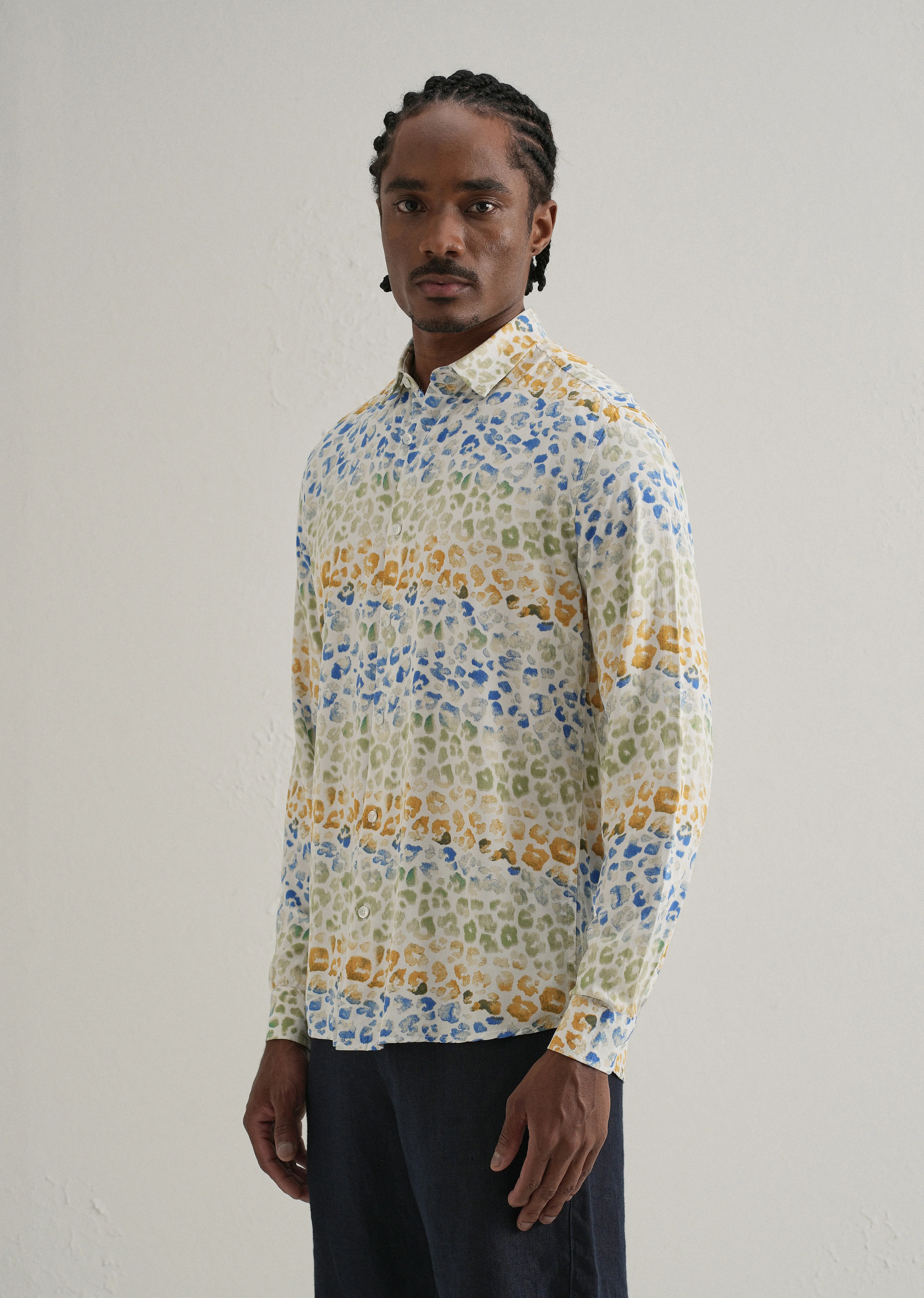 Exotic Fauna Print Full sleeve shirt - Image 4