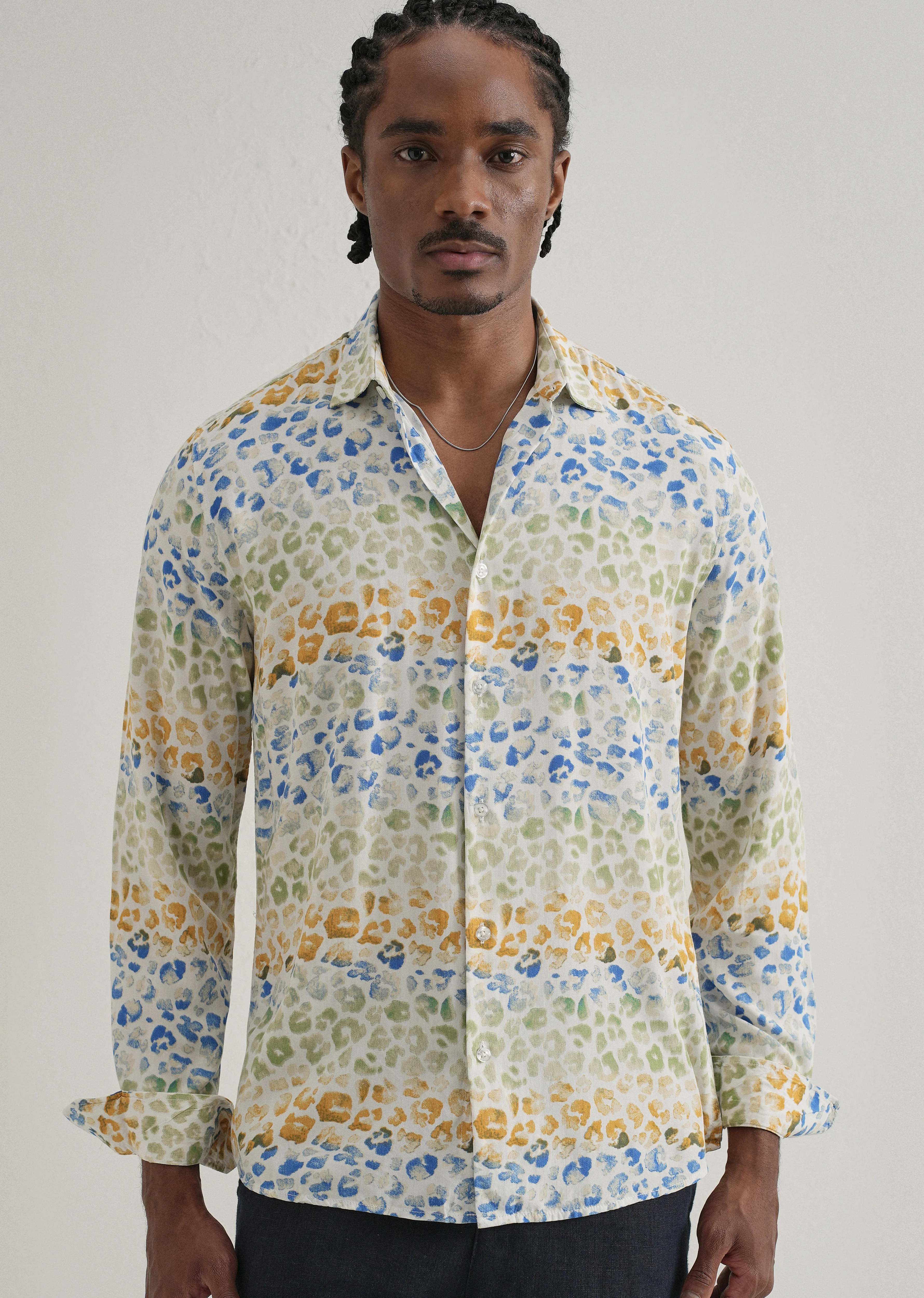 Exotic Fauna Print Full sleeve shirt - Image 7
