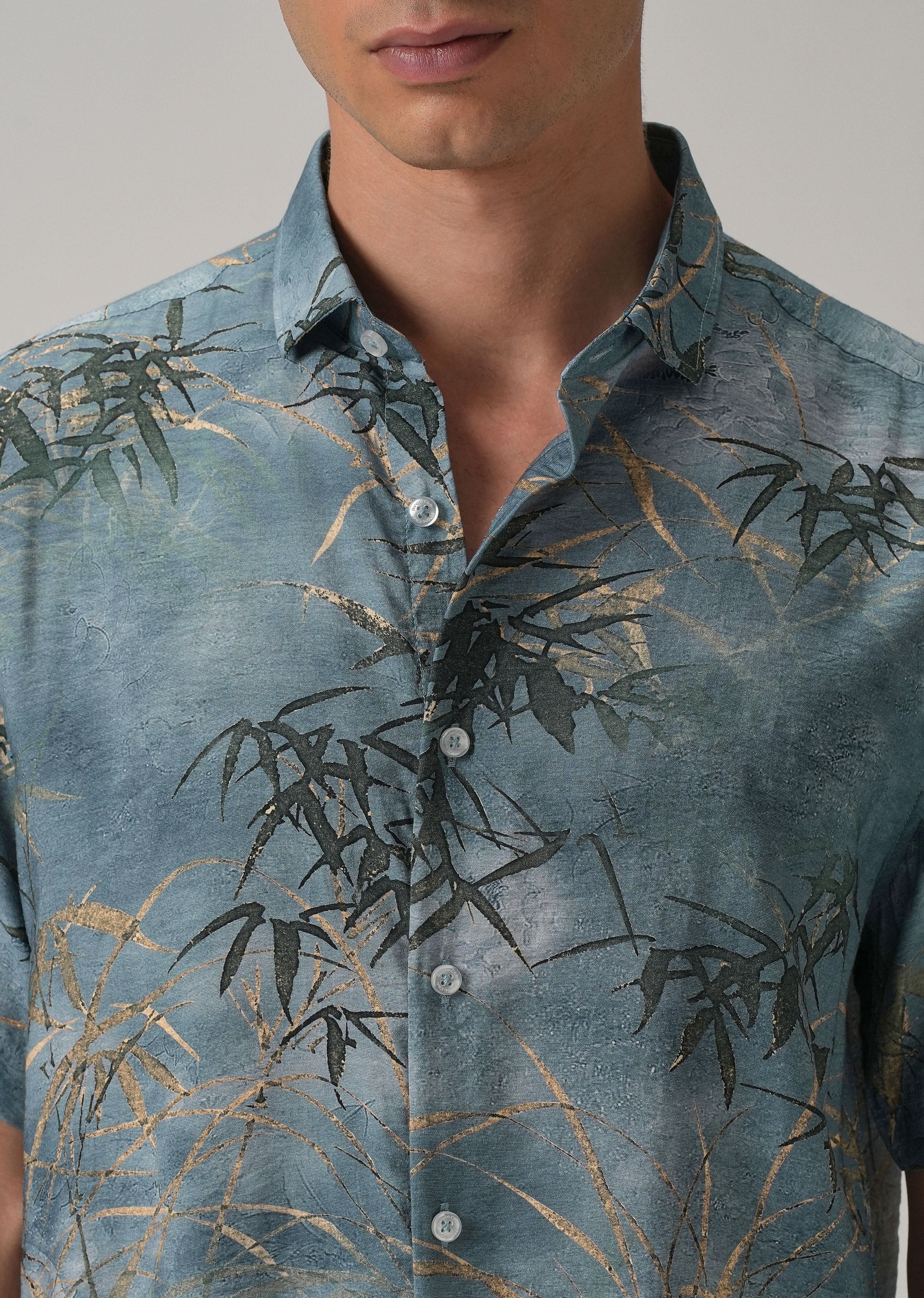 Fern Fronds Printed Shirt - Image 5