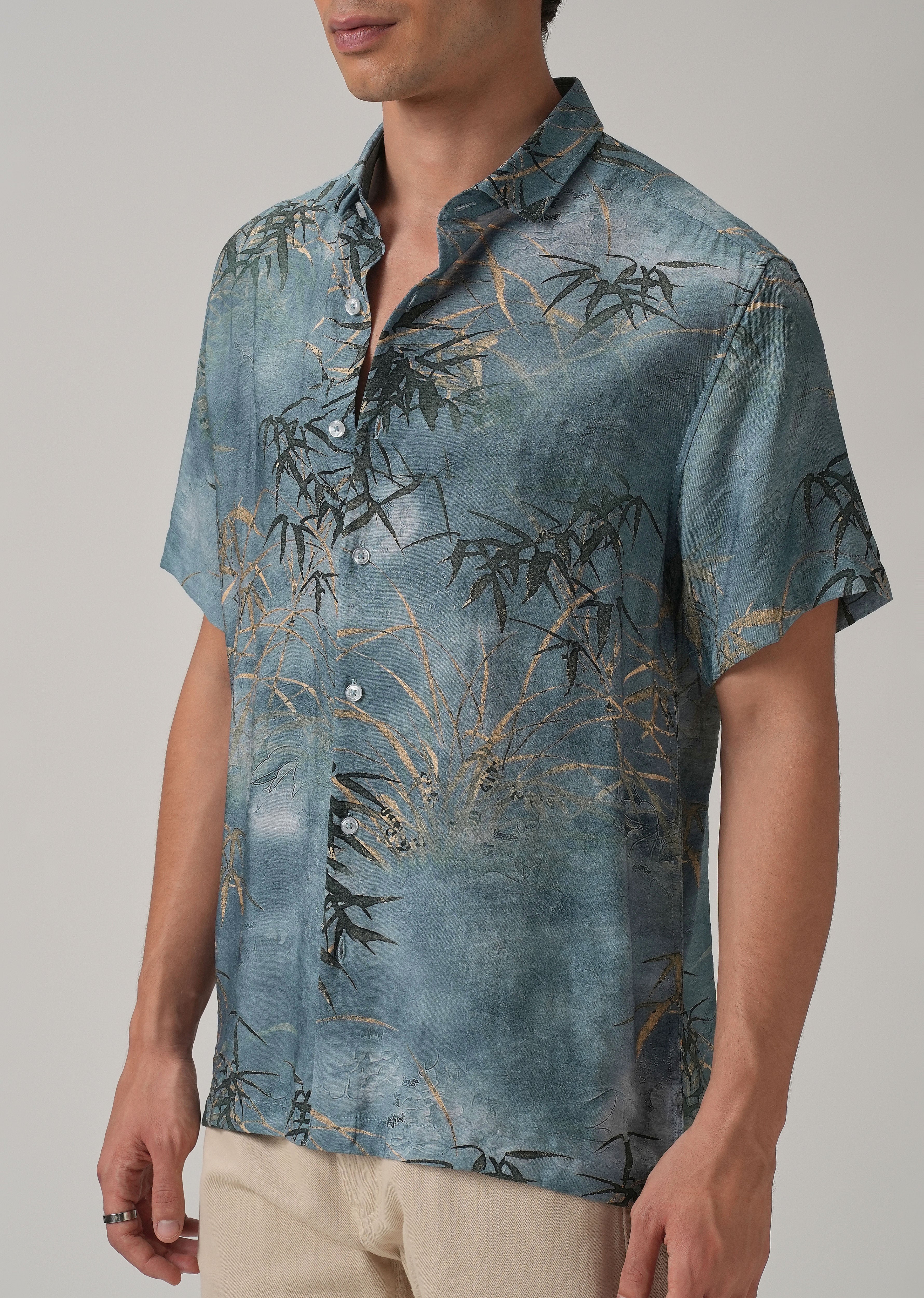 Fern Fronds Printed Shirt - Image 7