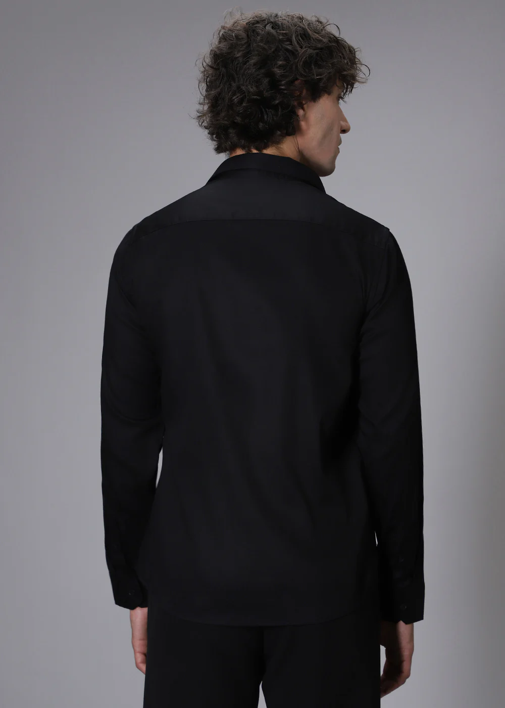 Flappers Black Designer Shirt - Image 4