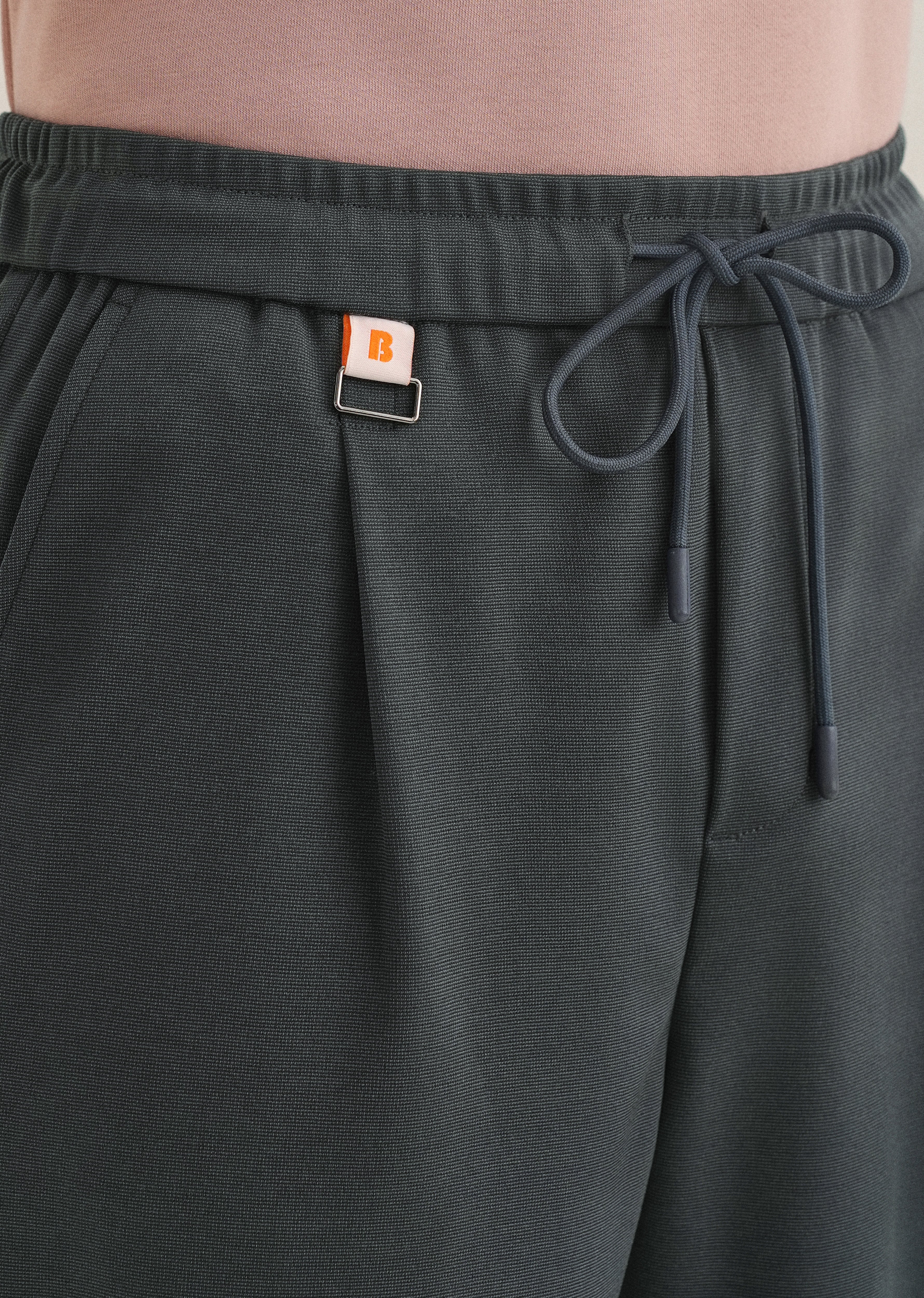Flexi Dark Grey Korean Trouser - Image 5