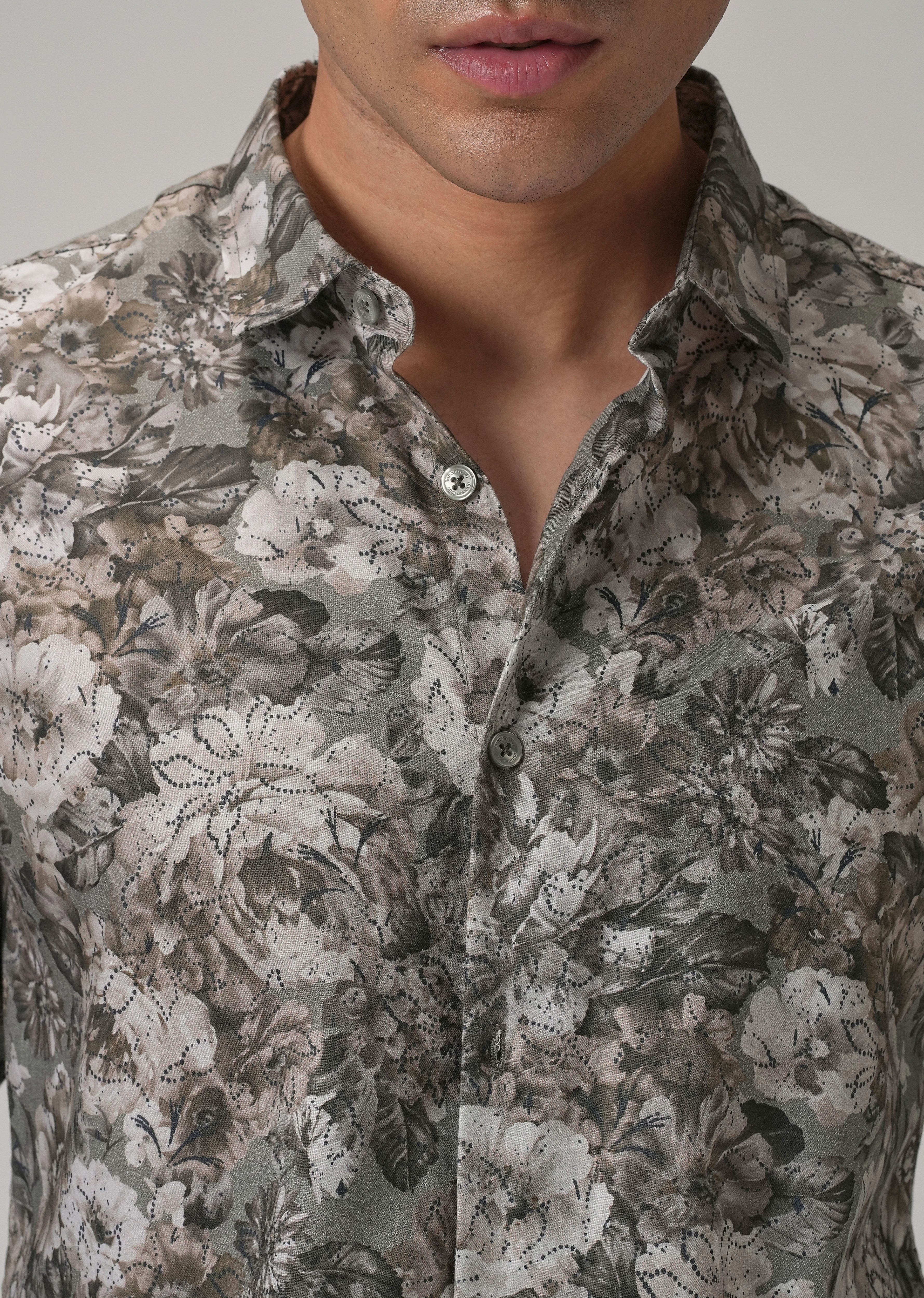 Floral Chintz Printed Shirt - Image 5