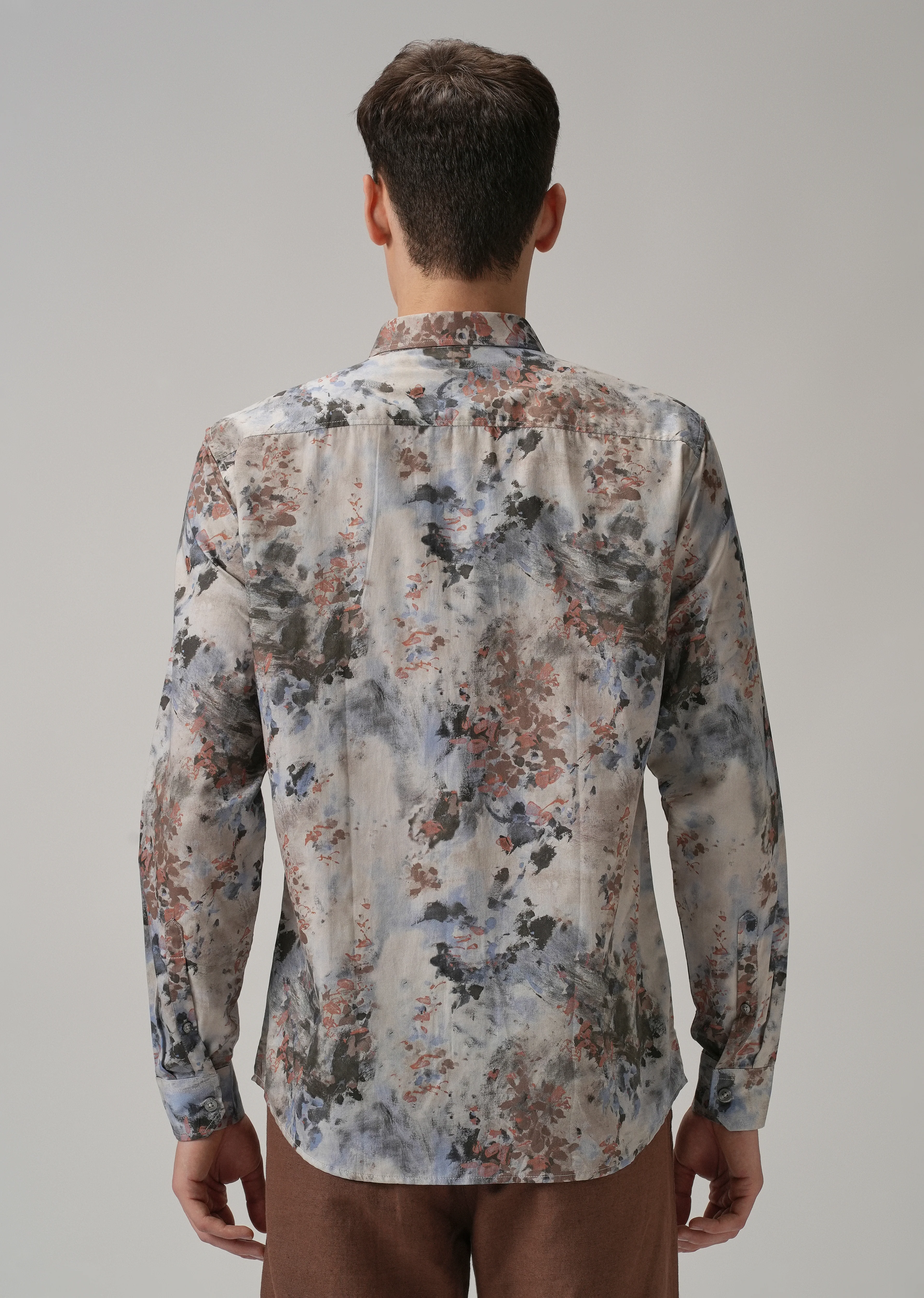 Floral Printed Full Sleeve Shirt - Image 3