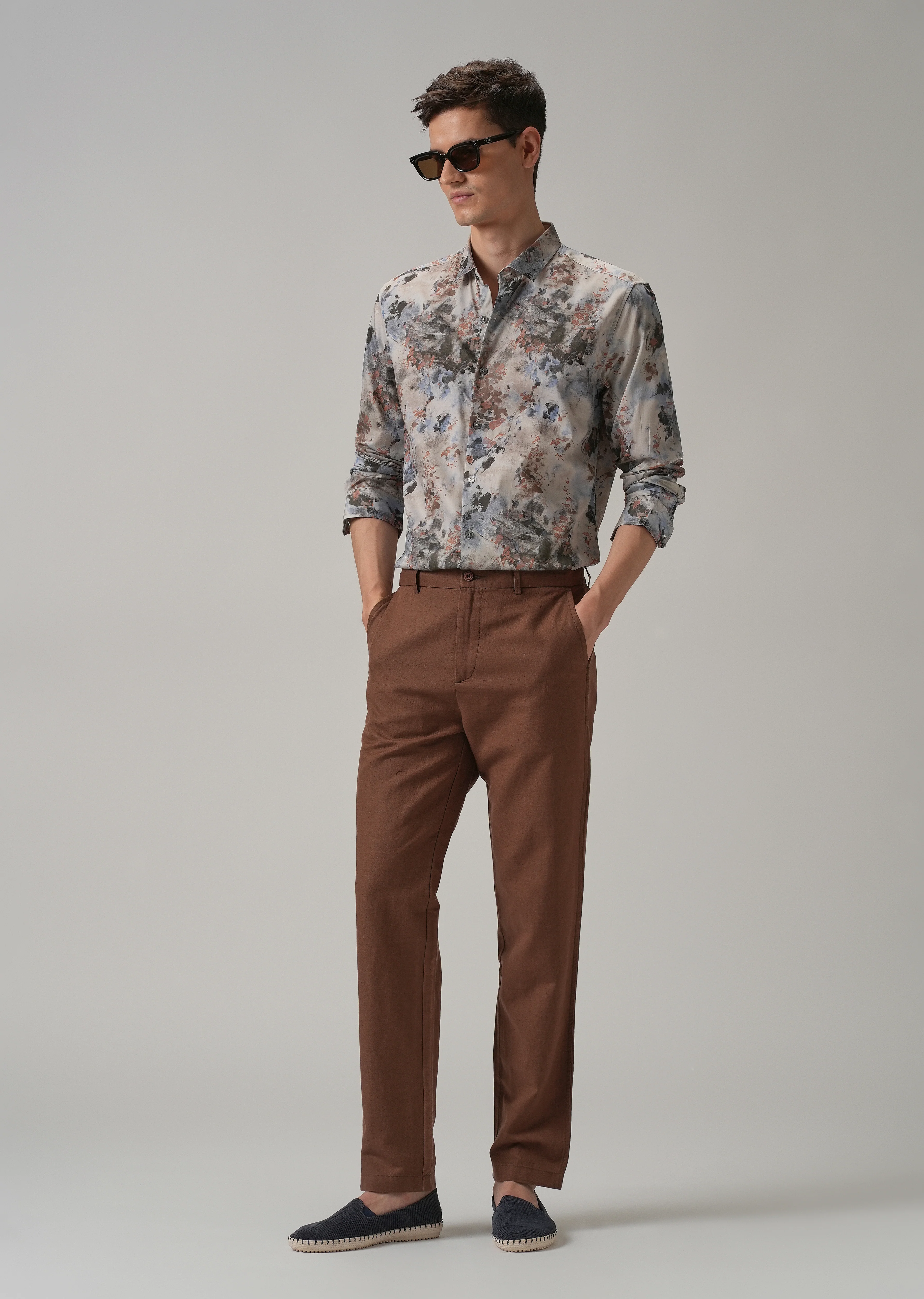 Floral Printed Full Sleeve Shirt - Image 6