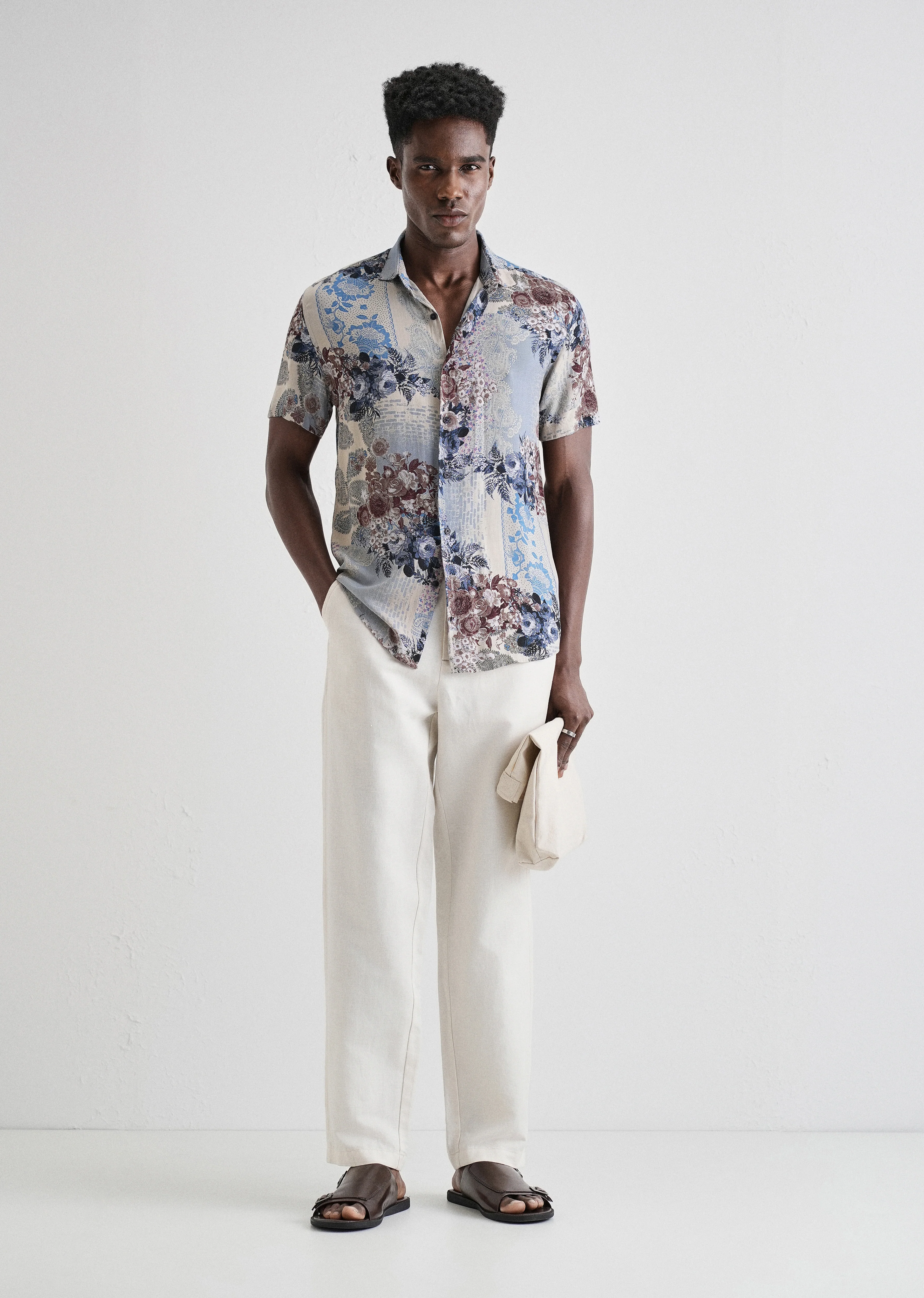 Florets Rose Feather shirt - Image 6