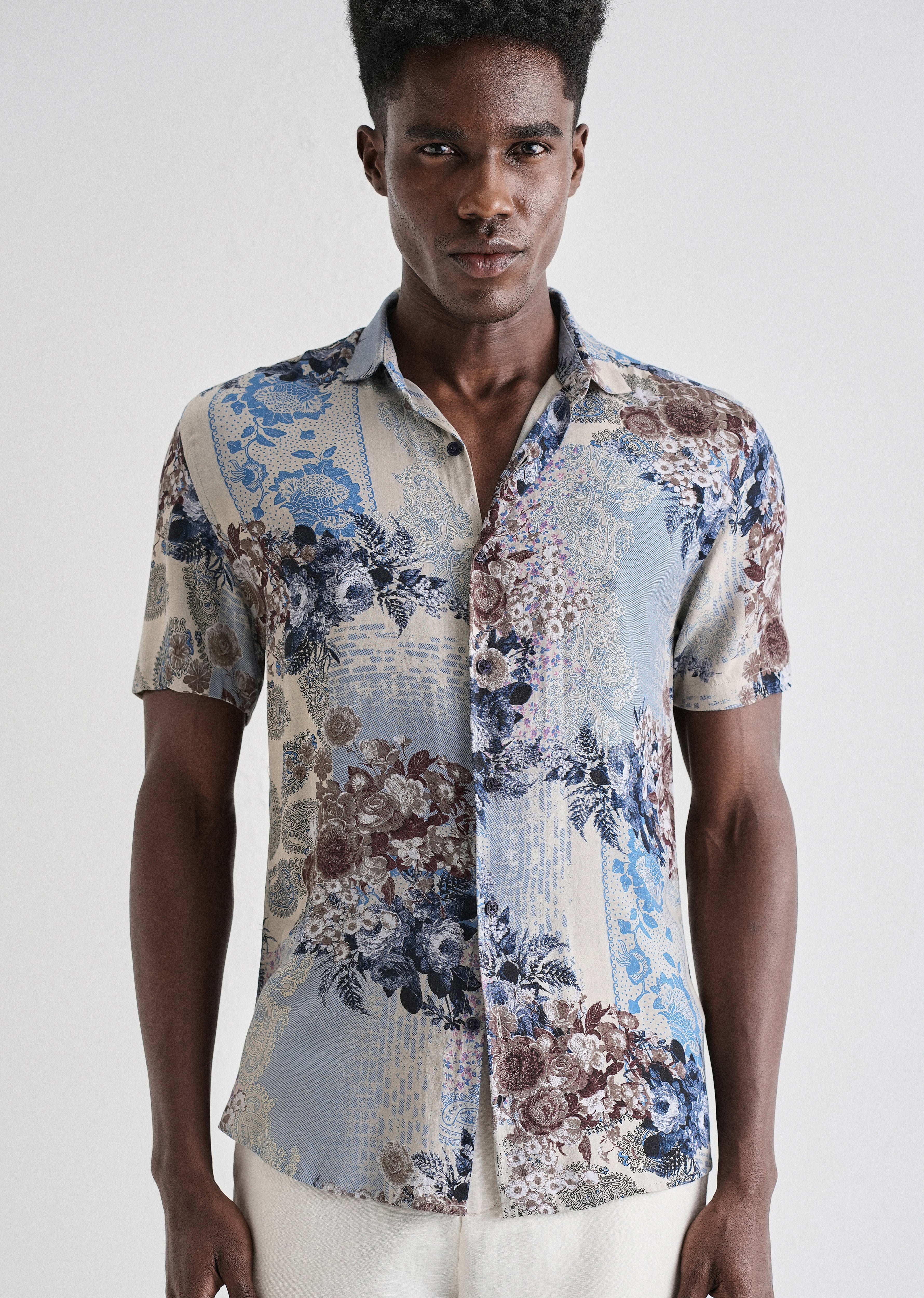 Florets Rose Feather shirt - Image 7