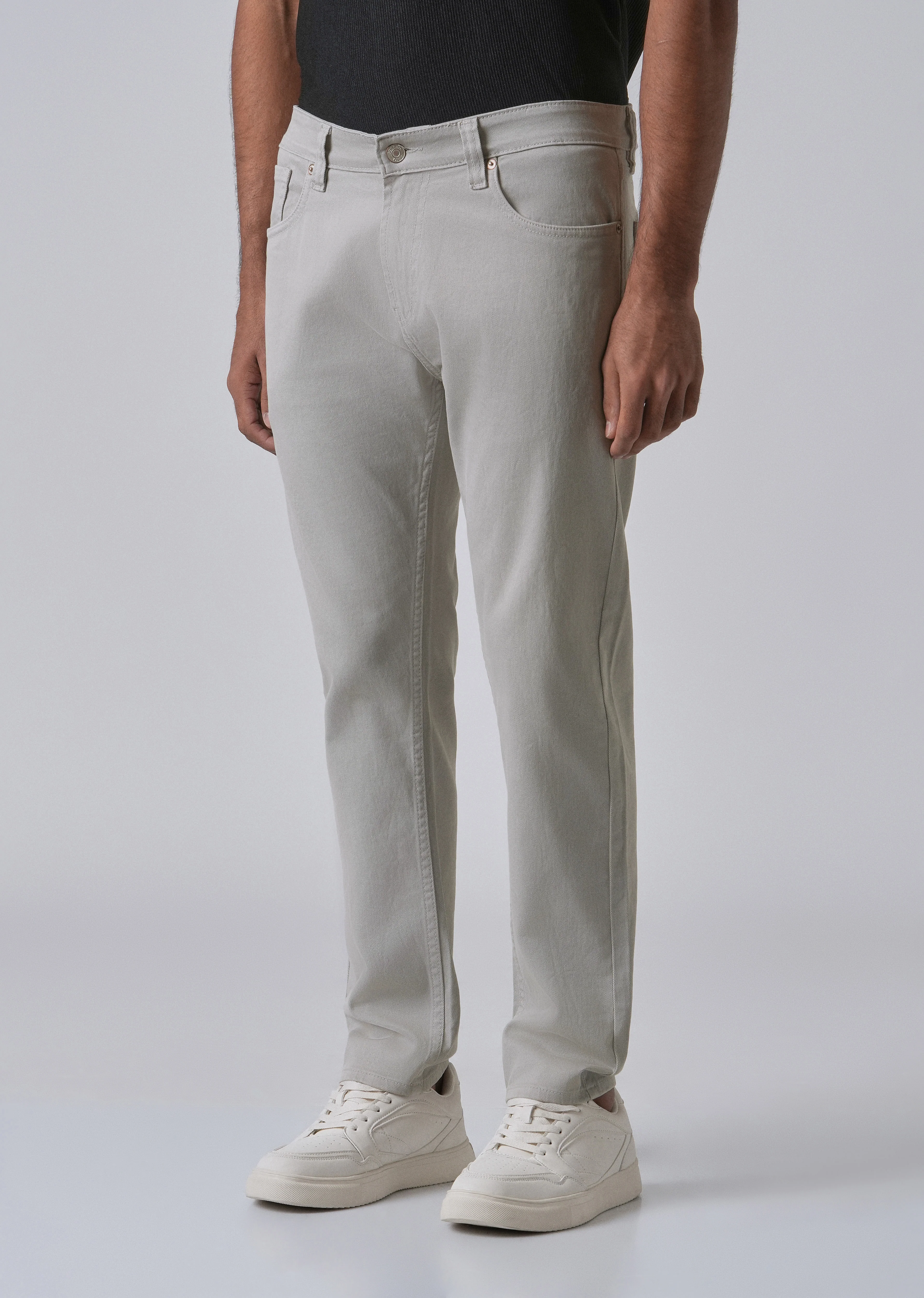 Fog Gray Slim fit Jeans - Image 4