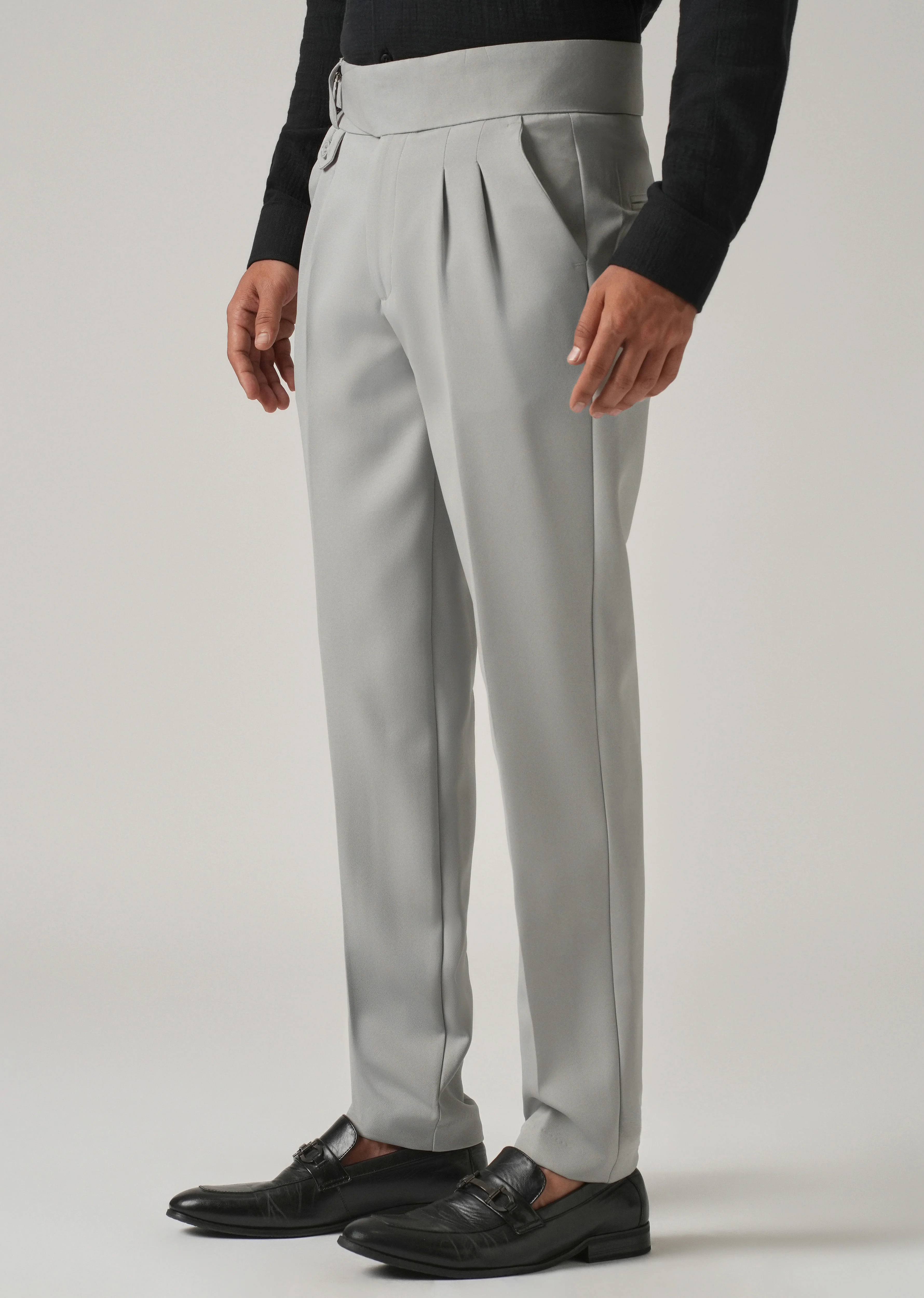 Frost Grey Gurkha Pant - Image 4