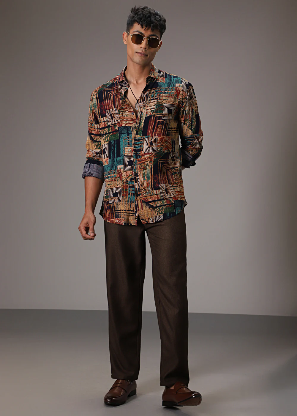 Fusion Hues Feather Shirt - Image 5