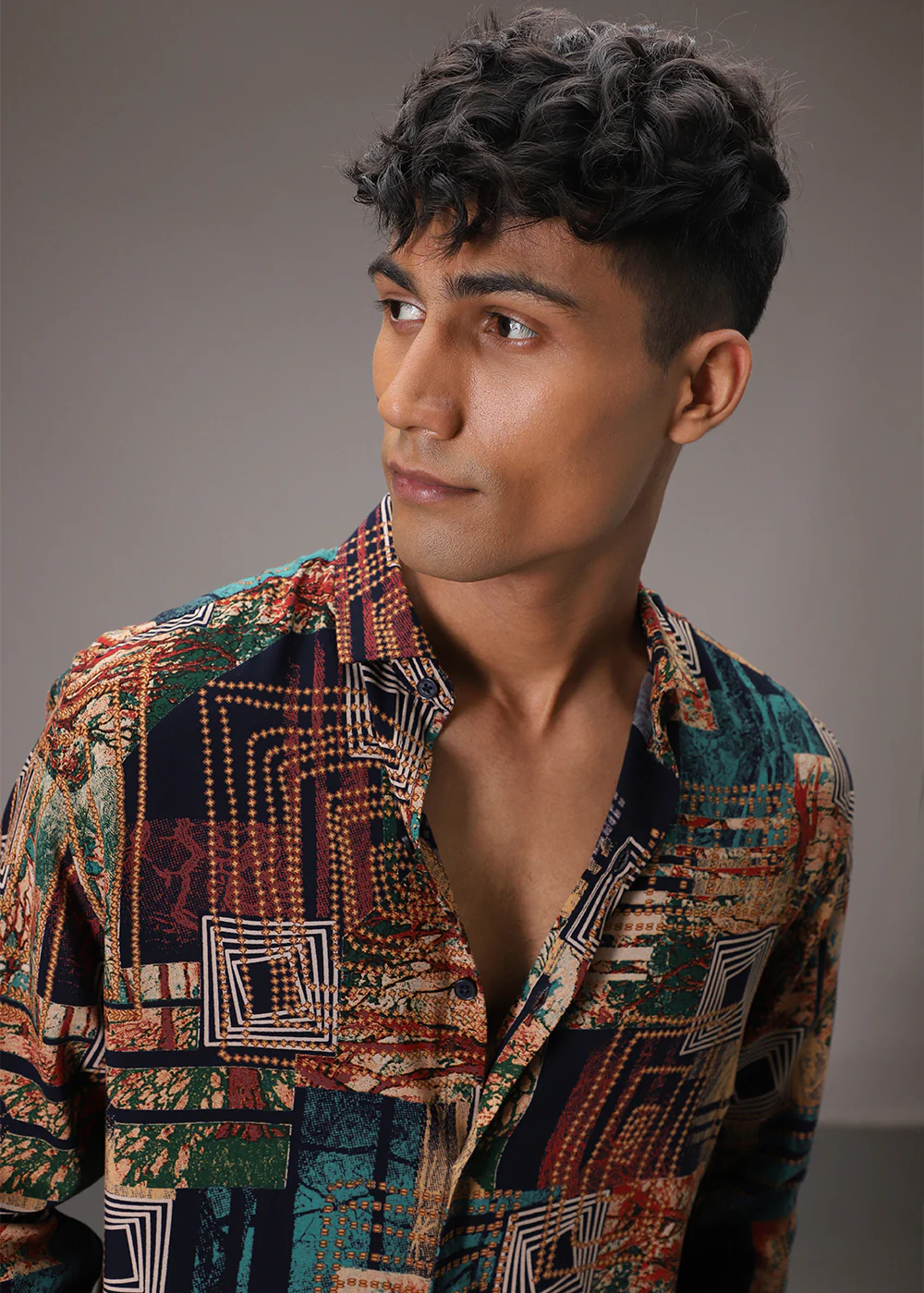 Fusion Hues Feather Shirt - Image 8