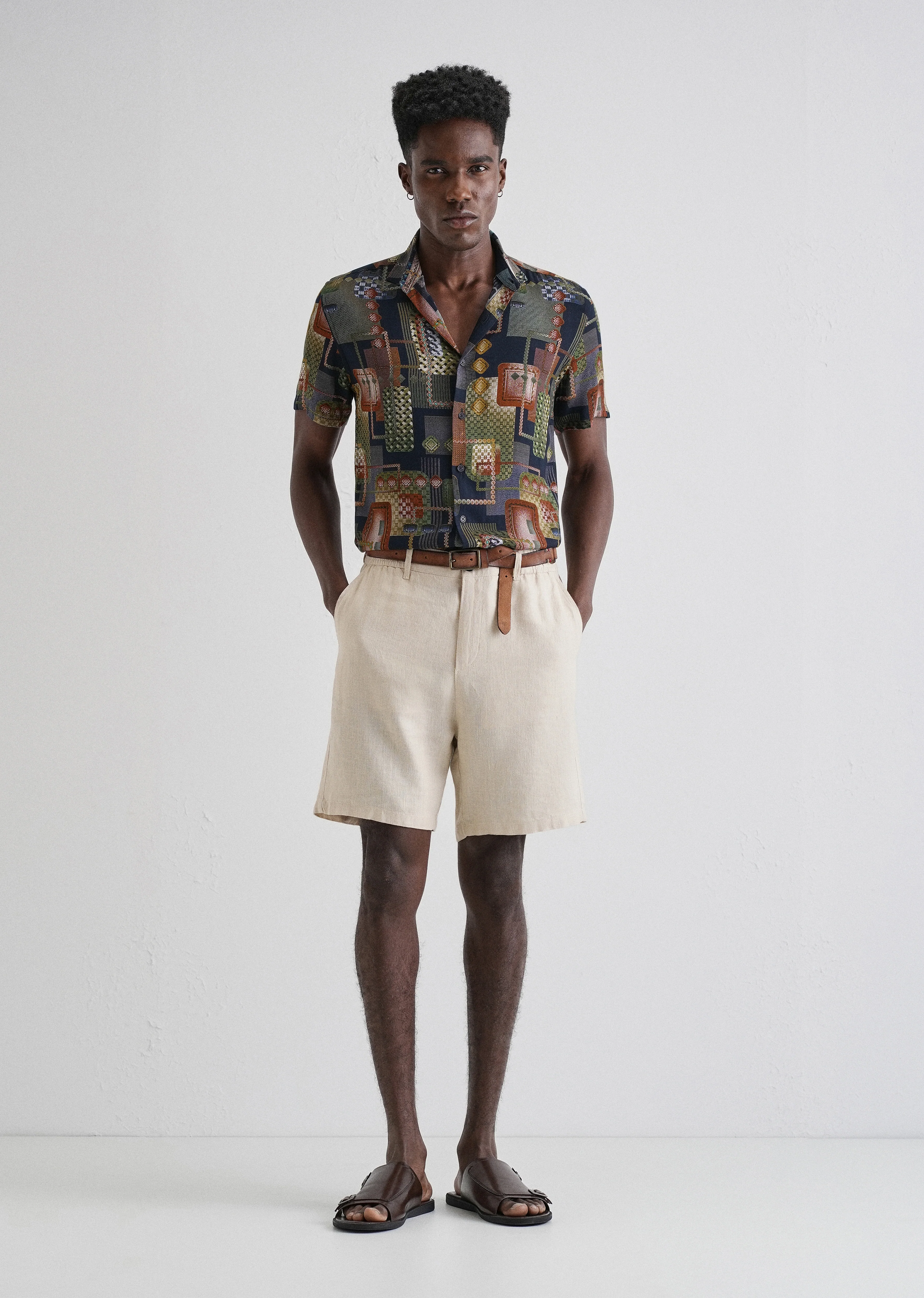 Geo Precision Feather shirt - Image 6