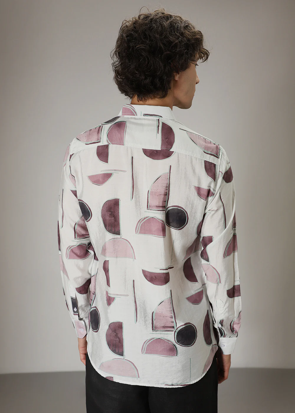 Geometric Print Shirt - Image 4