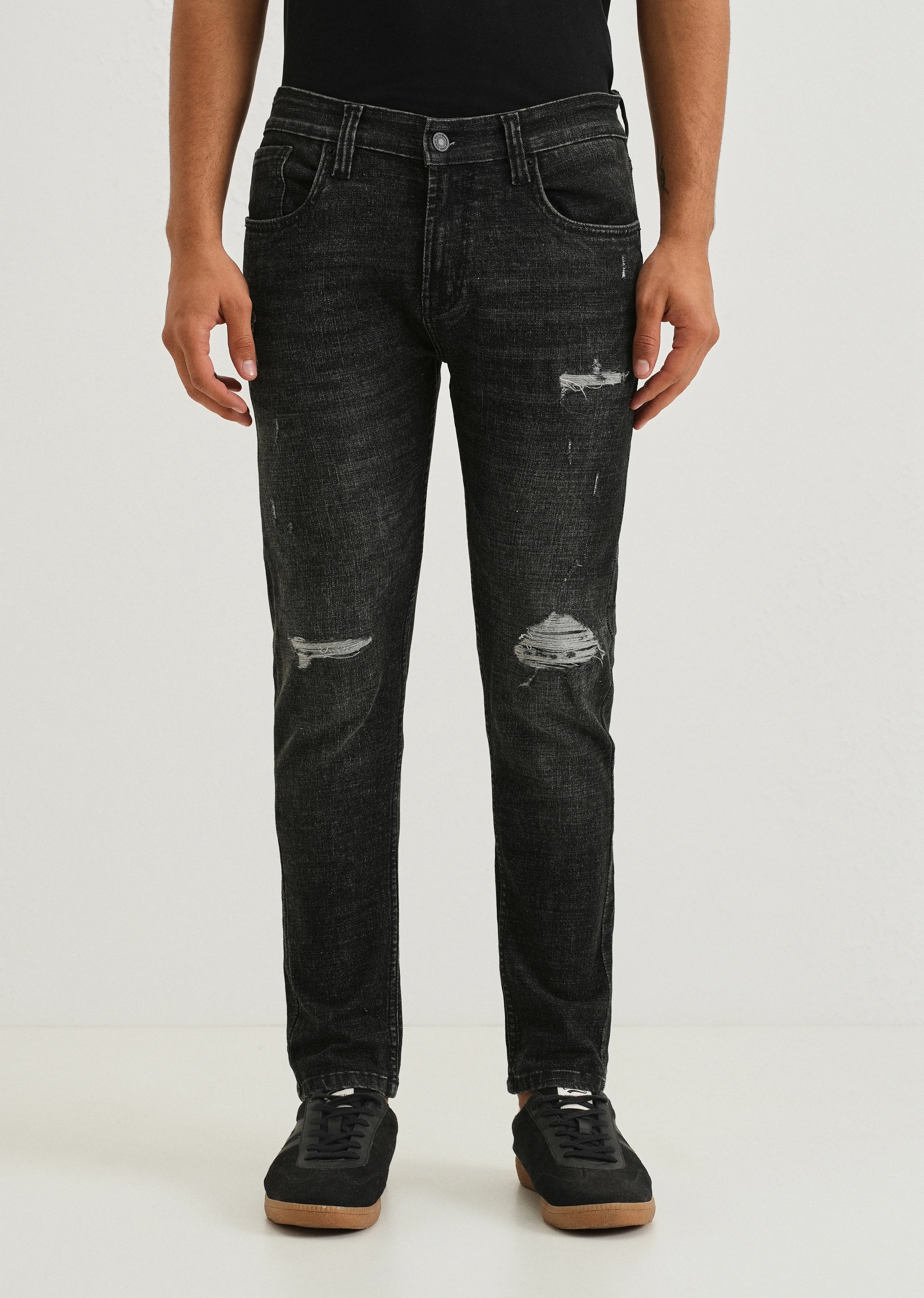 Graphite Fade Slim Fit Jeans - Image 3
