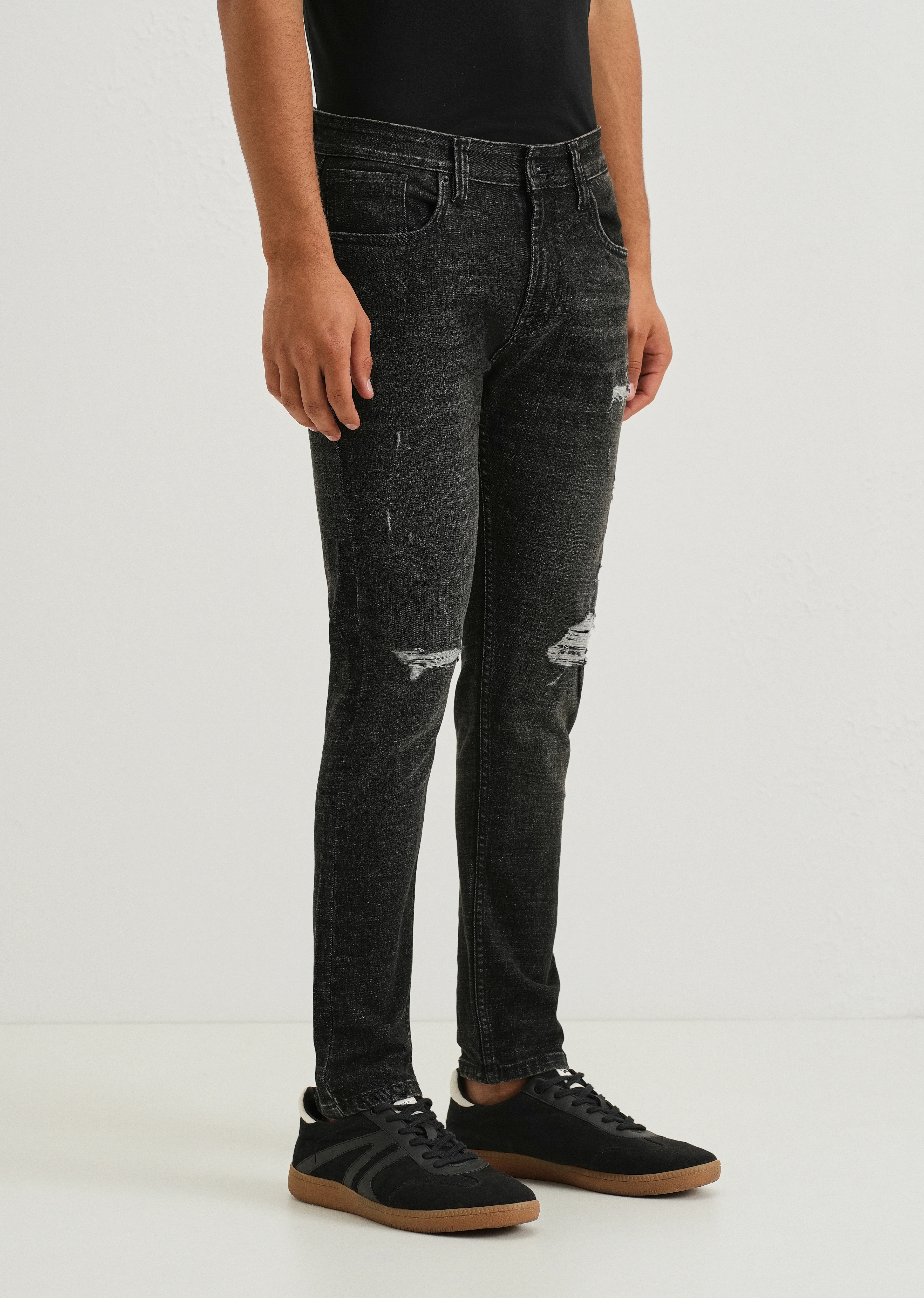 Graphite Fade Slim Fit Jeans - Image 4
