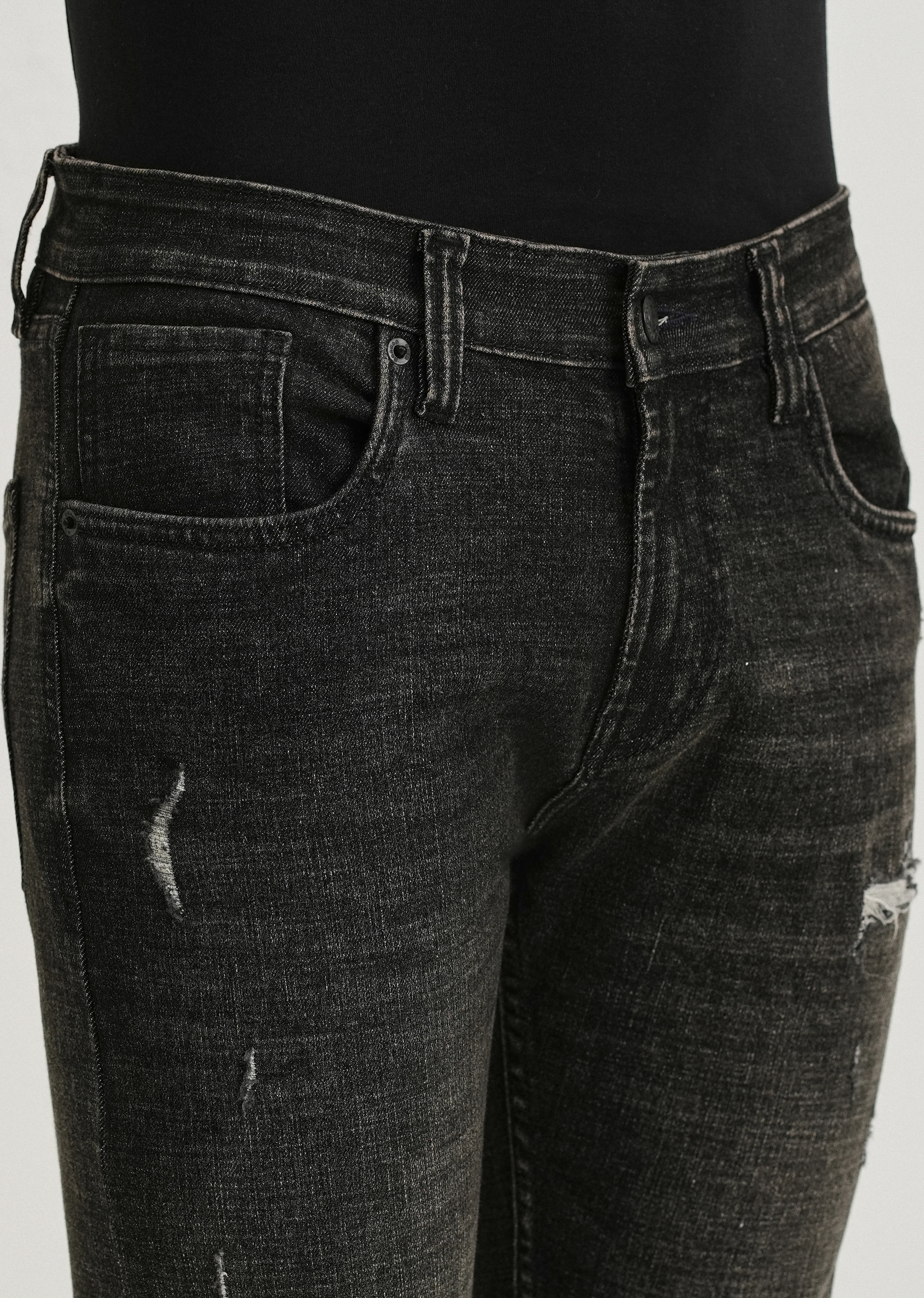 Graphite Fade Slim Fit Jeans - Image 5