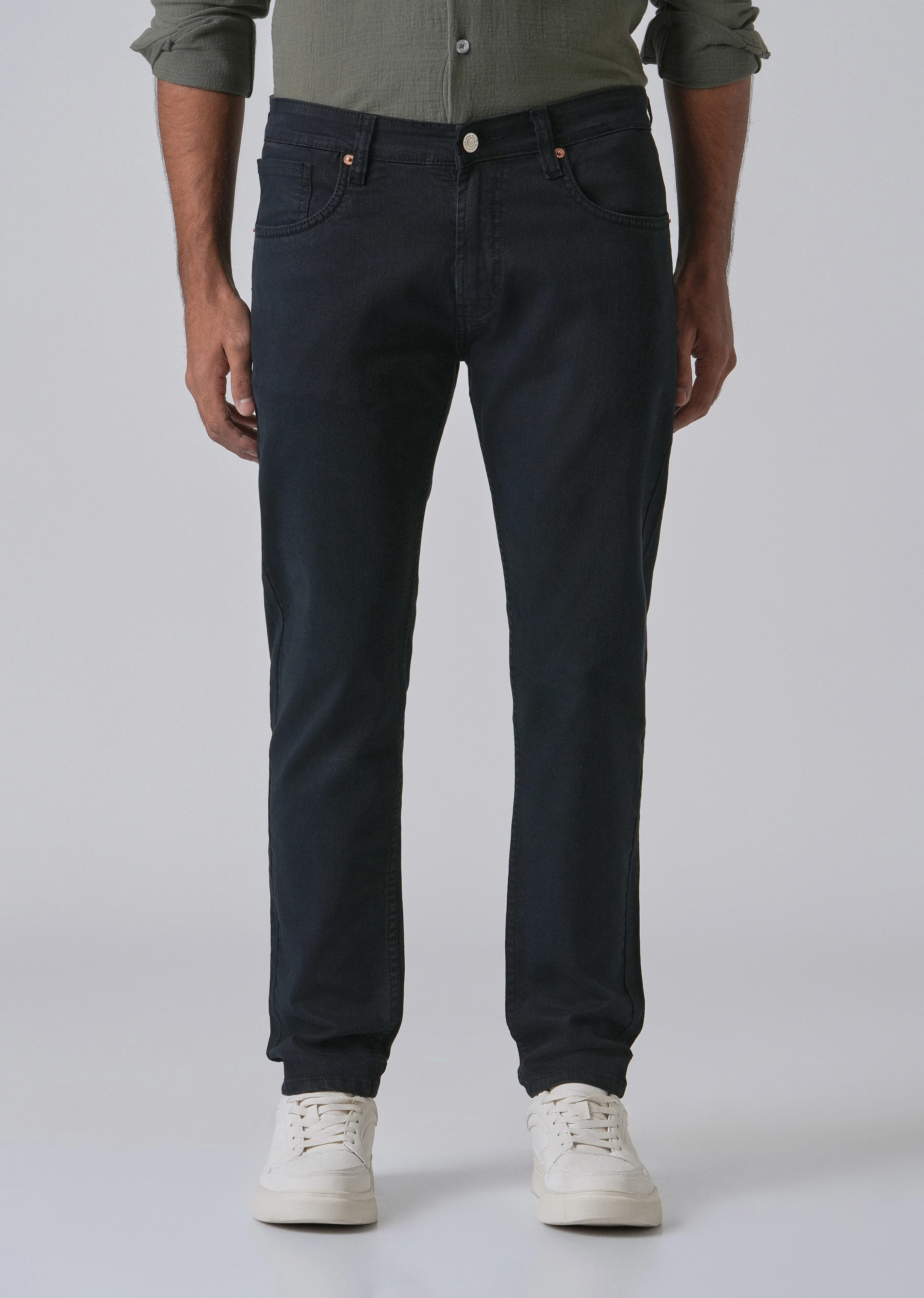 Grease Blue Slim fit Jeans - Image 3