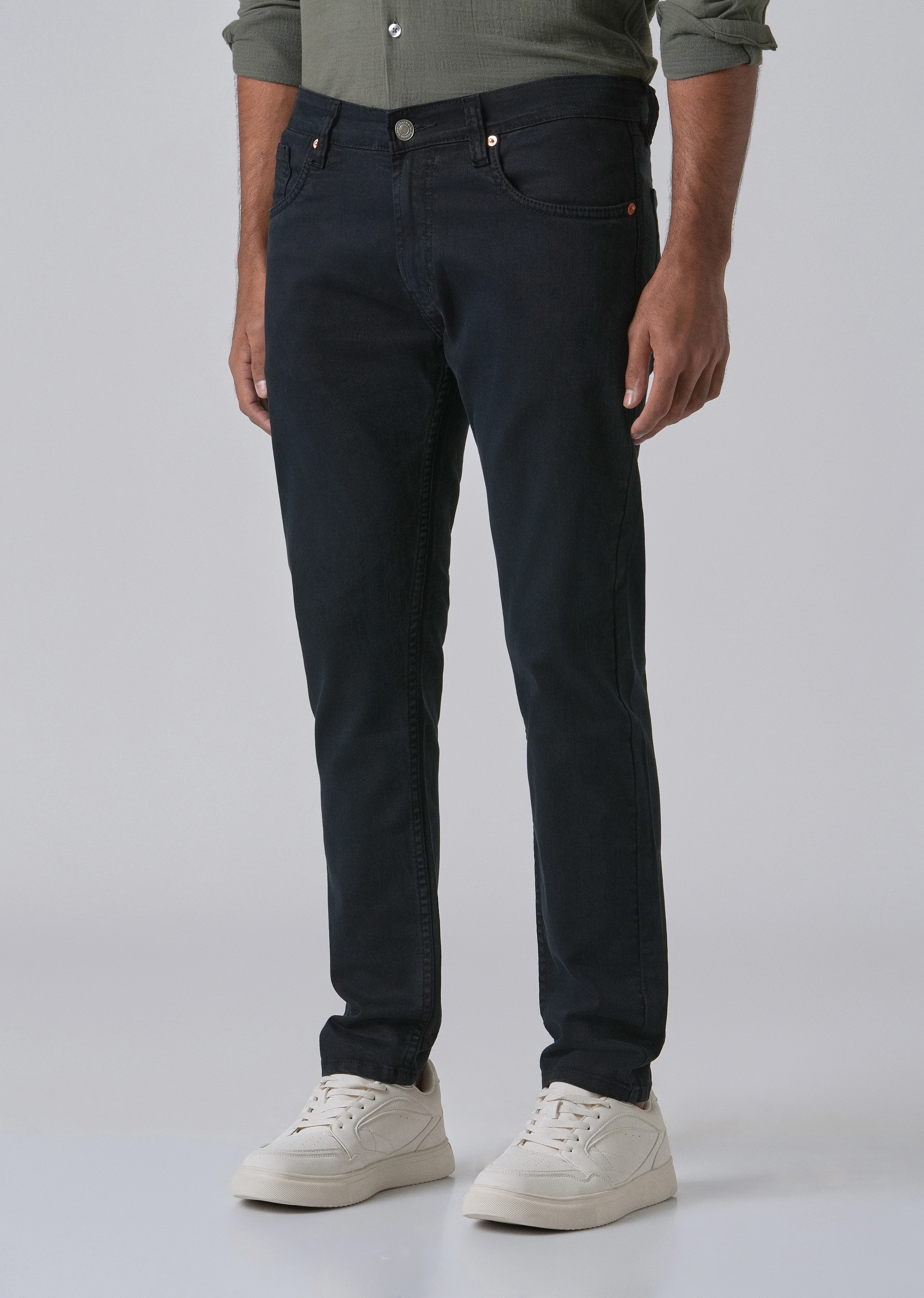 Grease Blue Slim fit Jeans - Image 4