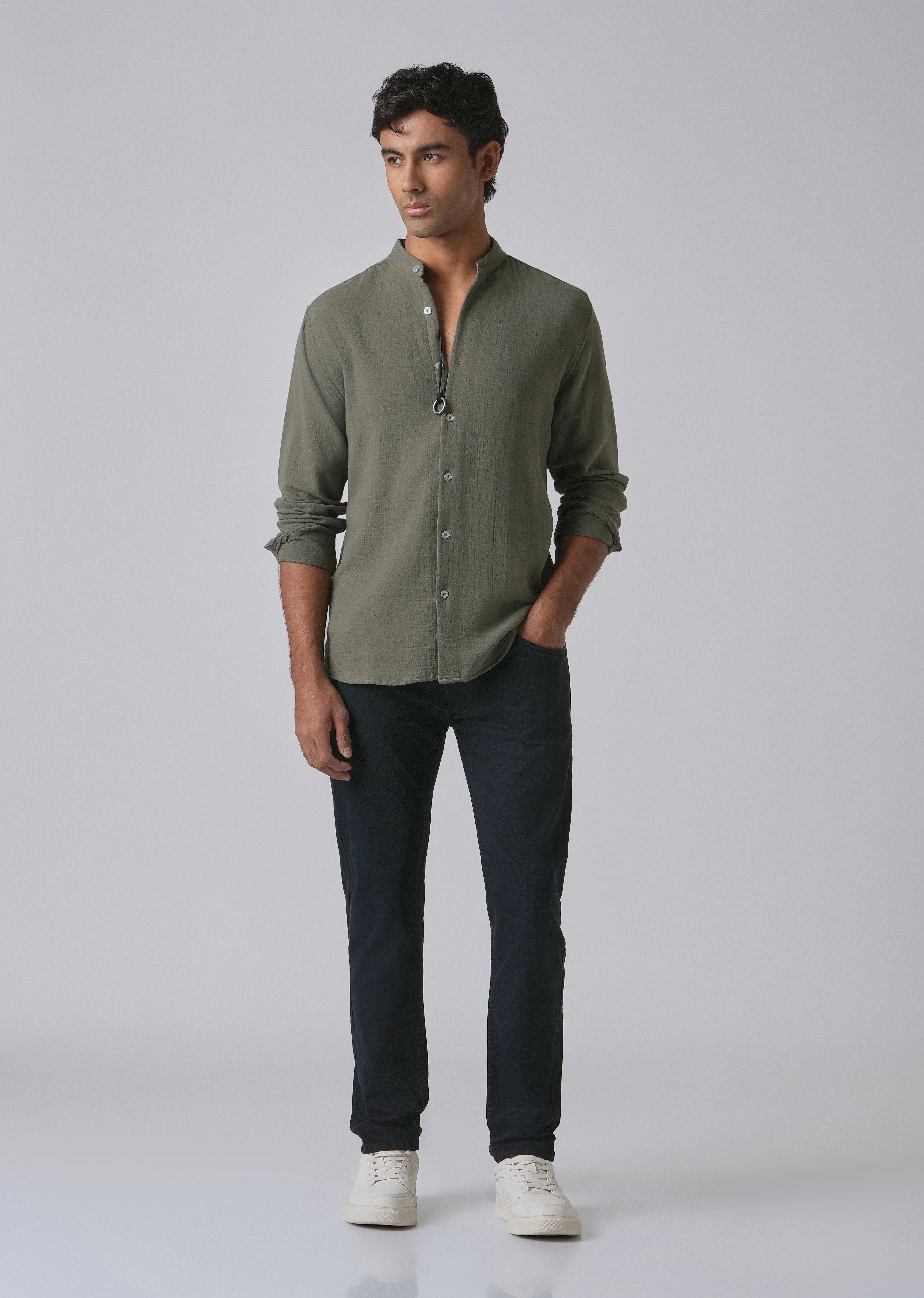Grease Blue Slim fit Jeans - Image 6