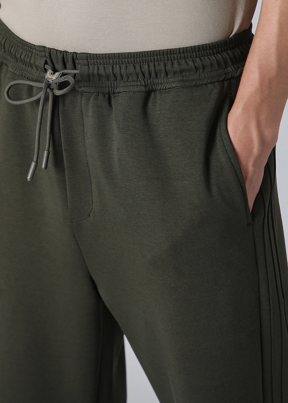 Green Drawstring Korean Pant - Image 2