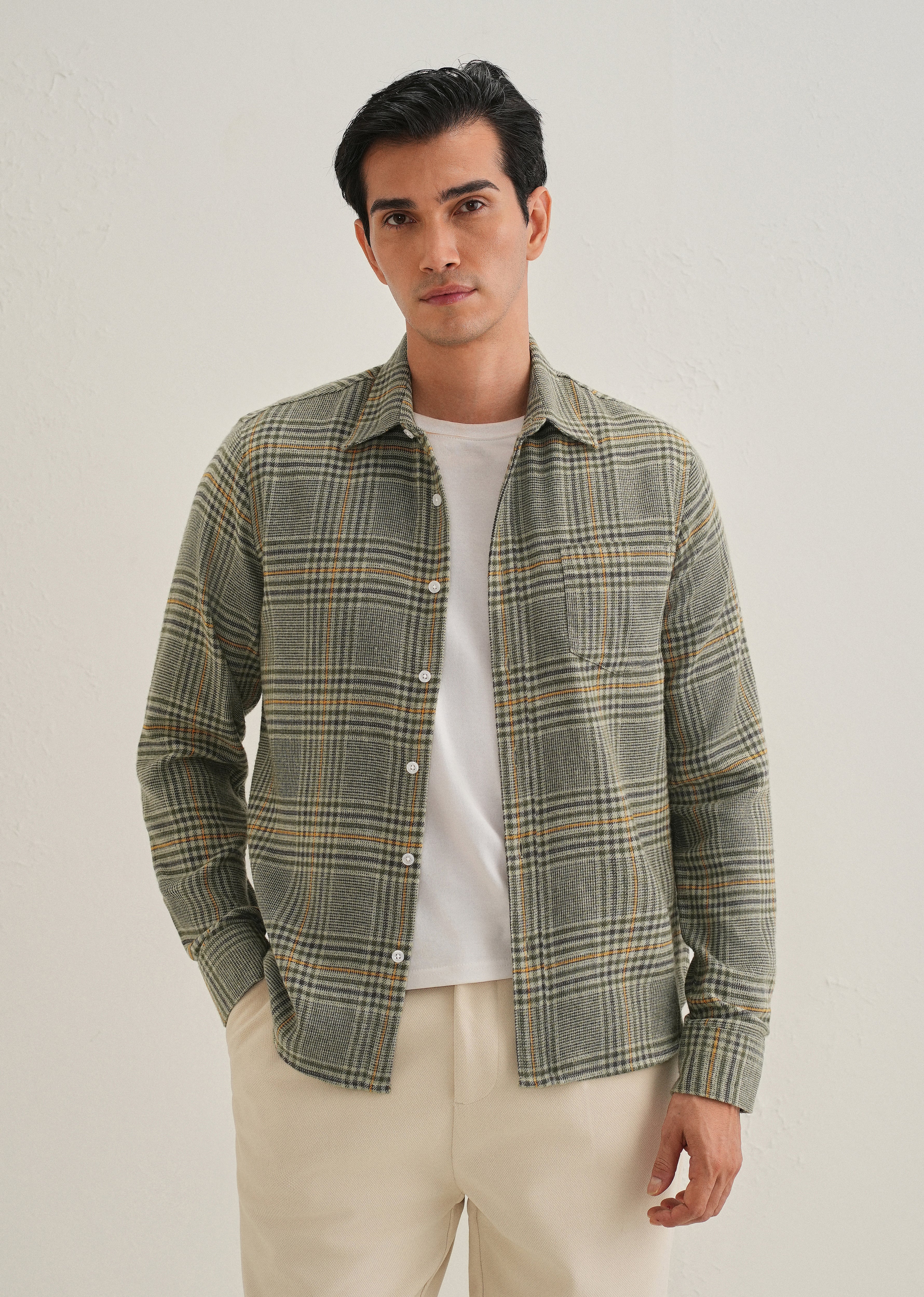 Green Glen Plaid Check Shirt - Image 2