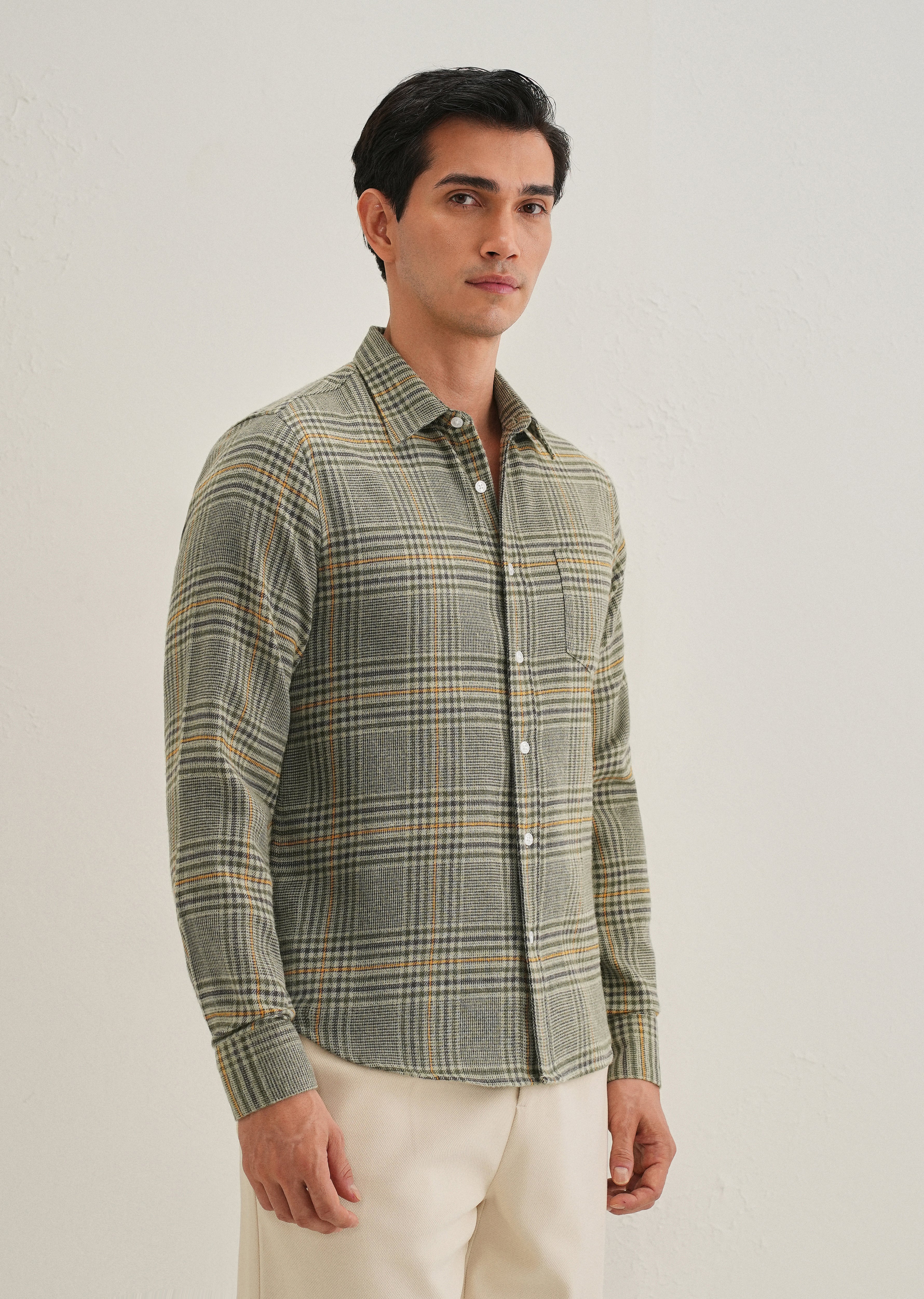 Green Glen Plaid Check Shirt - Image 6