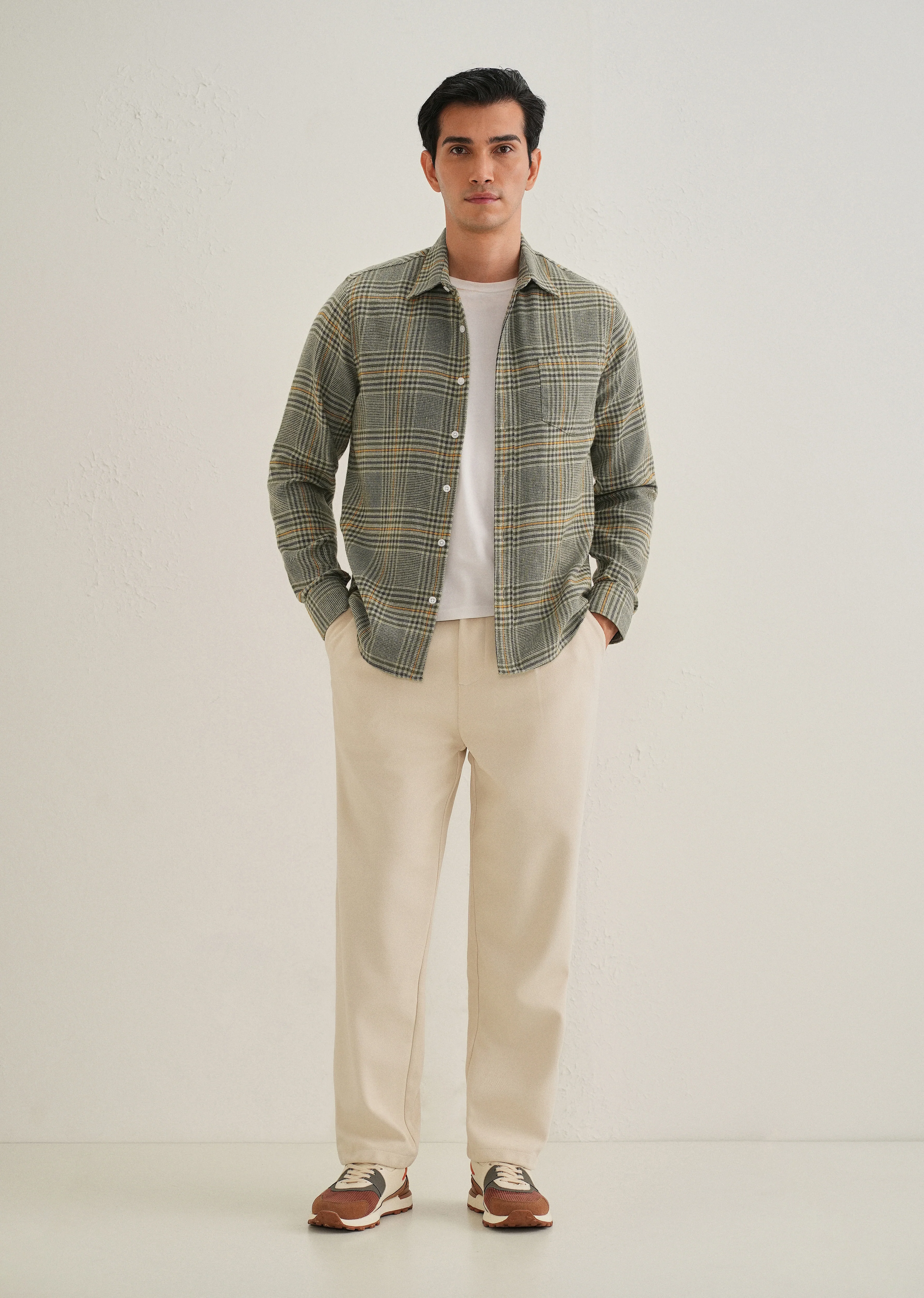 Green Glen Plaid Check Shirt - Image 7