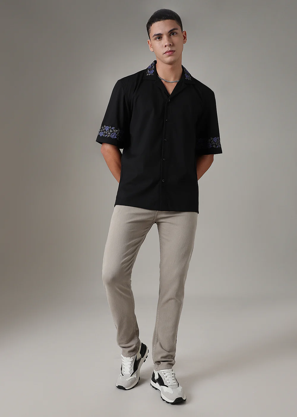 Grey Slim Fit Denim - Image 7