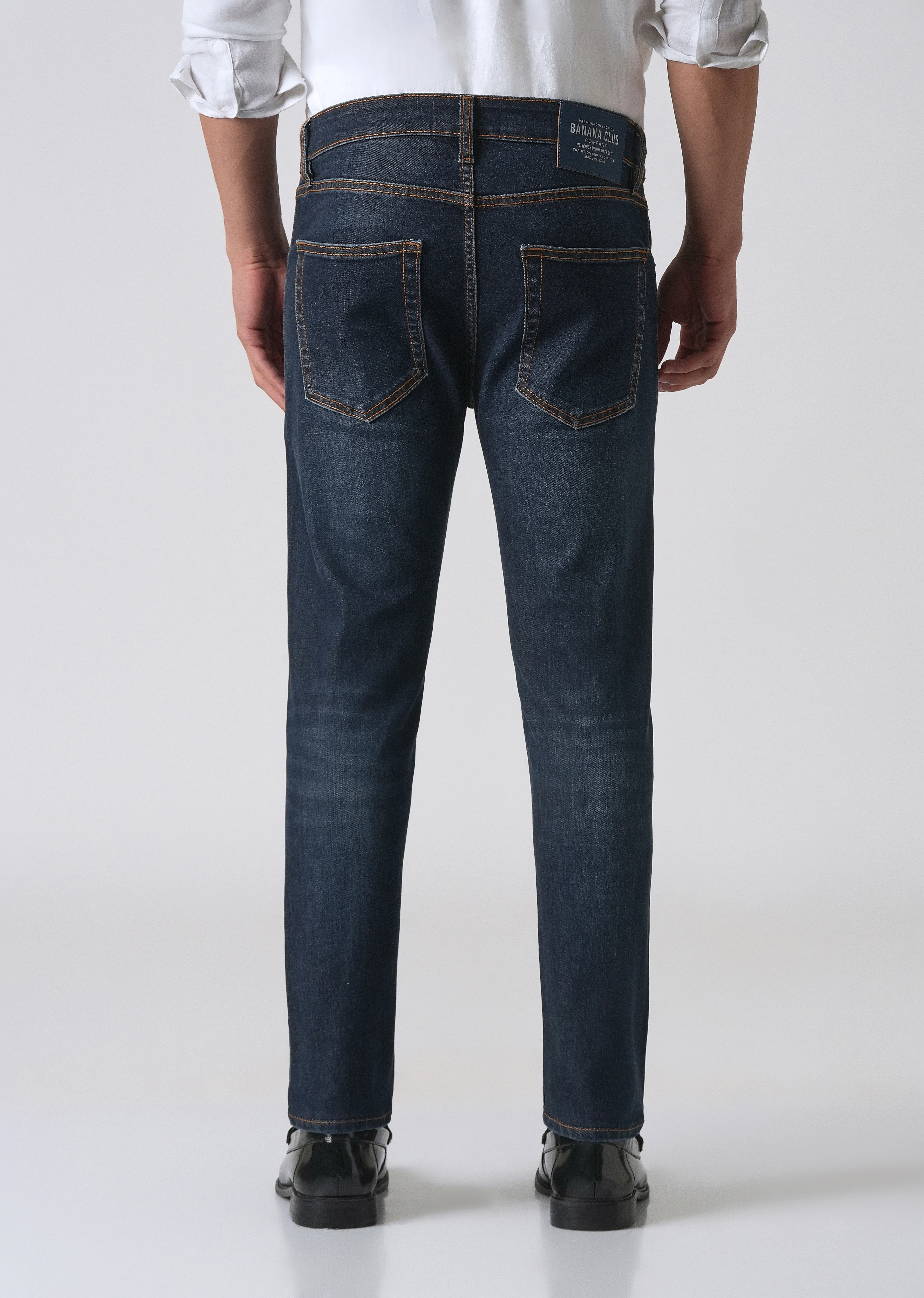 Indigo Blue Slim fit Jeans - Image 2