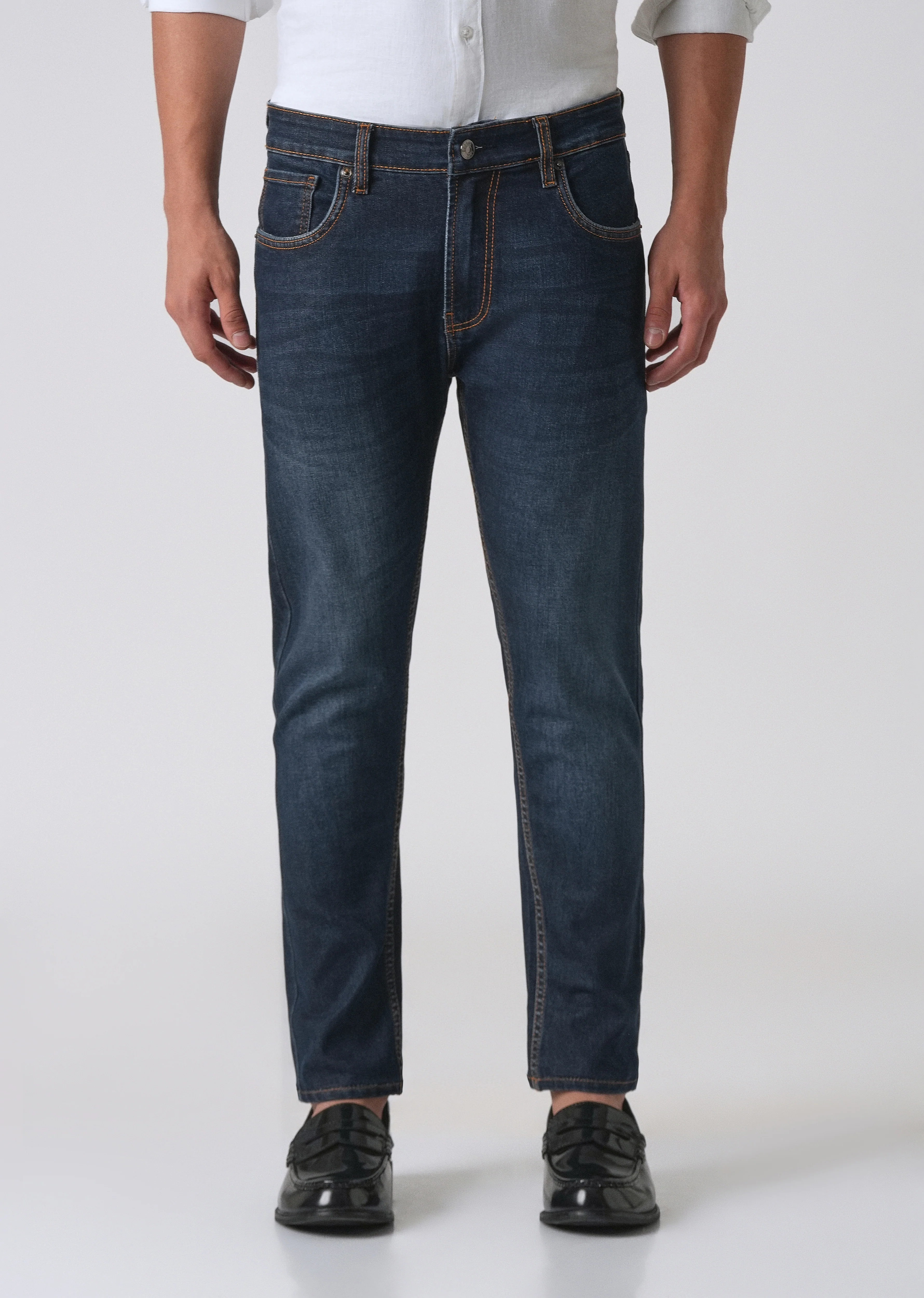 Indigo Blue Slim fit Jeans - Image 3
