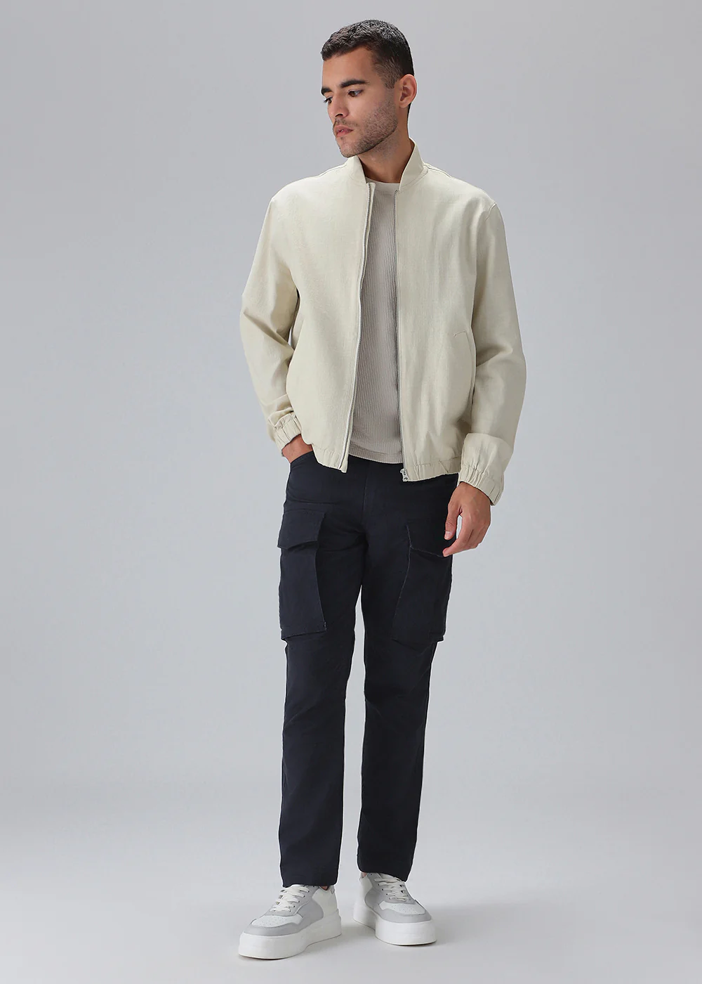 Ink Blue Cargo Pant - Image 6