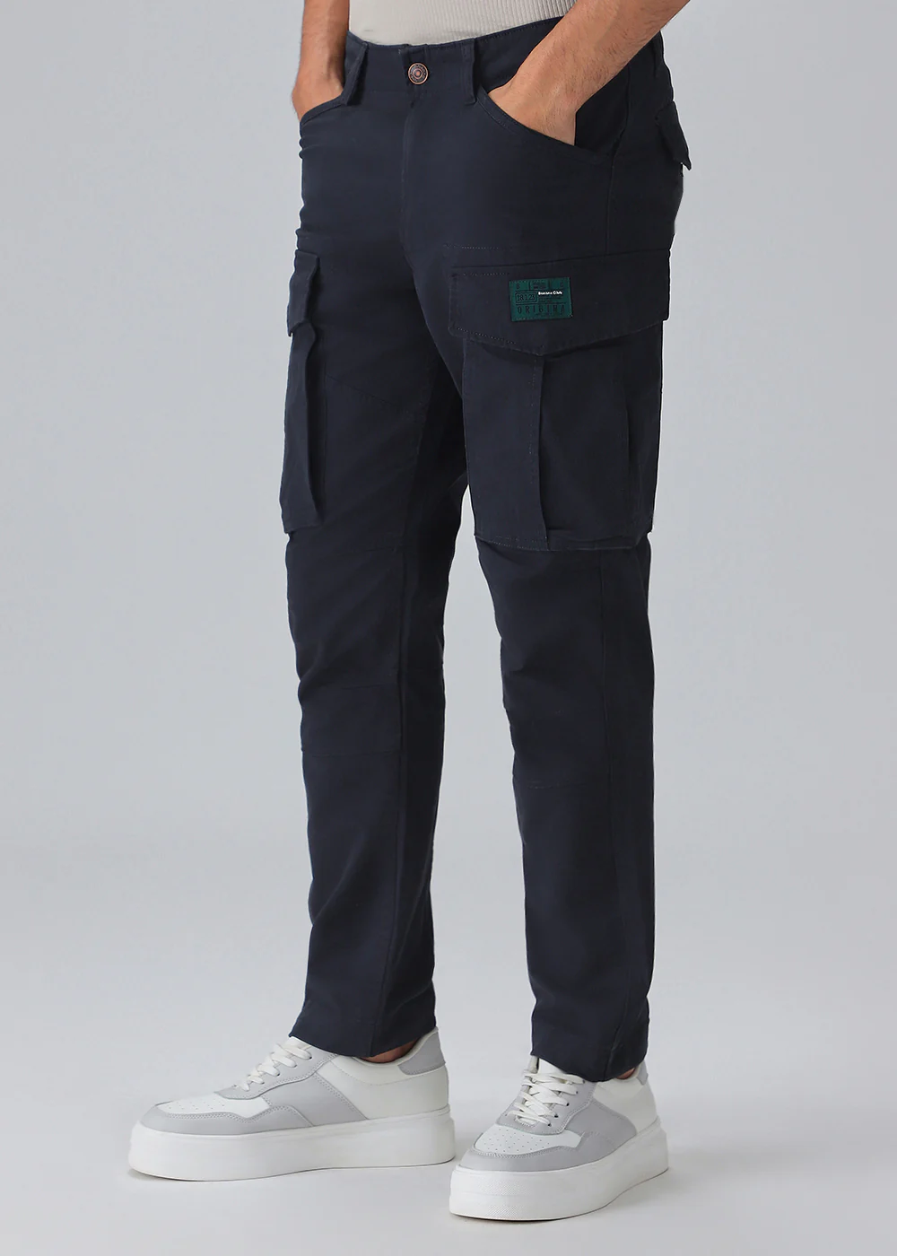 Ink Blue Cargo Pant - Image 7