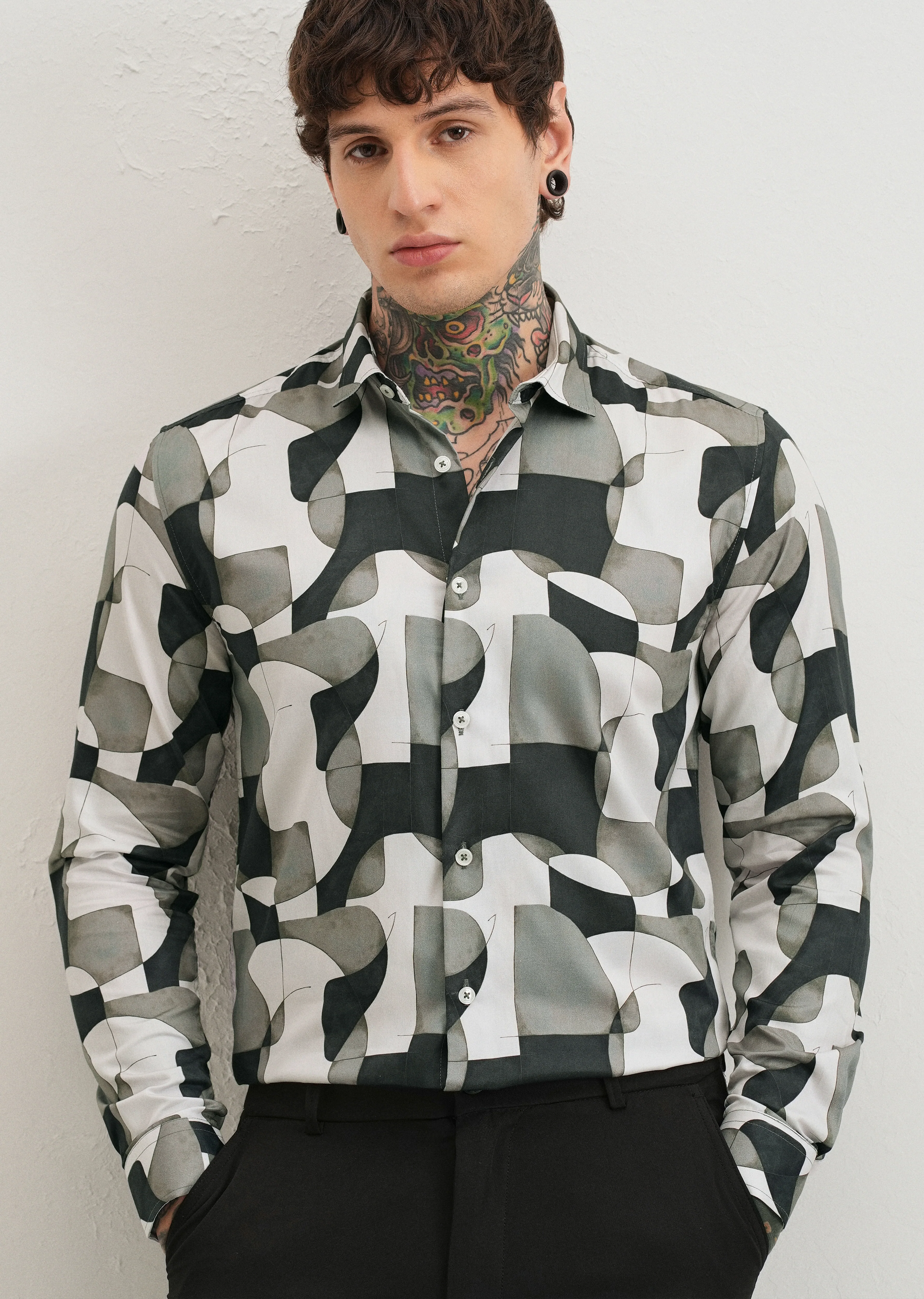 Interlock Impressions Printed Shirt - Image 7