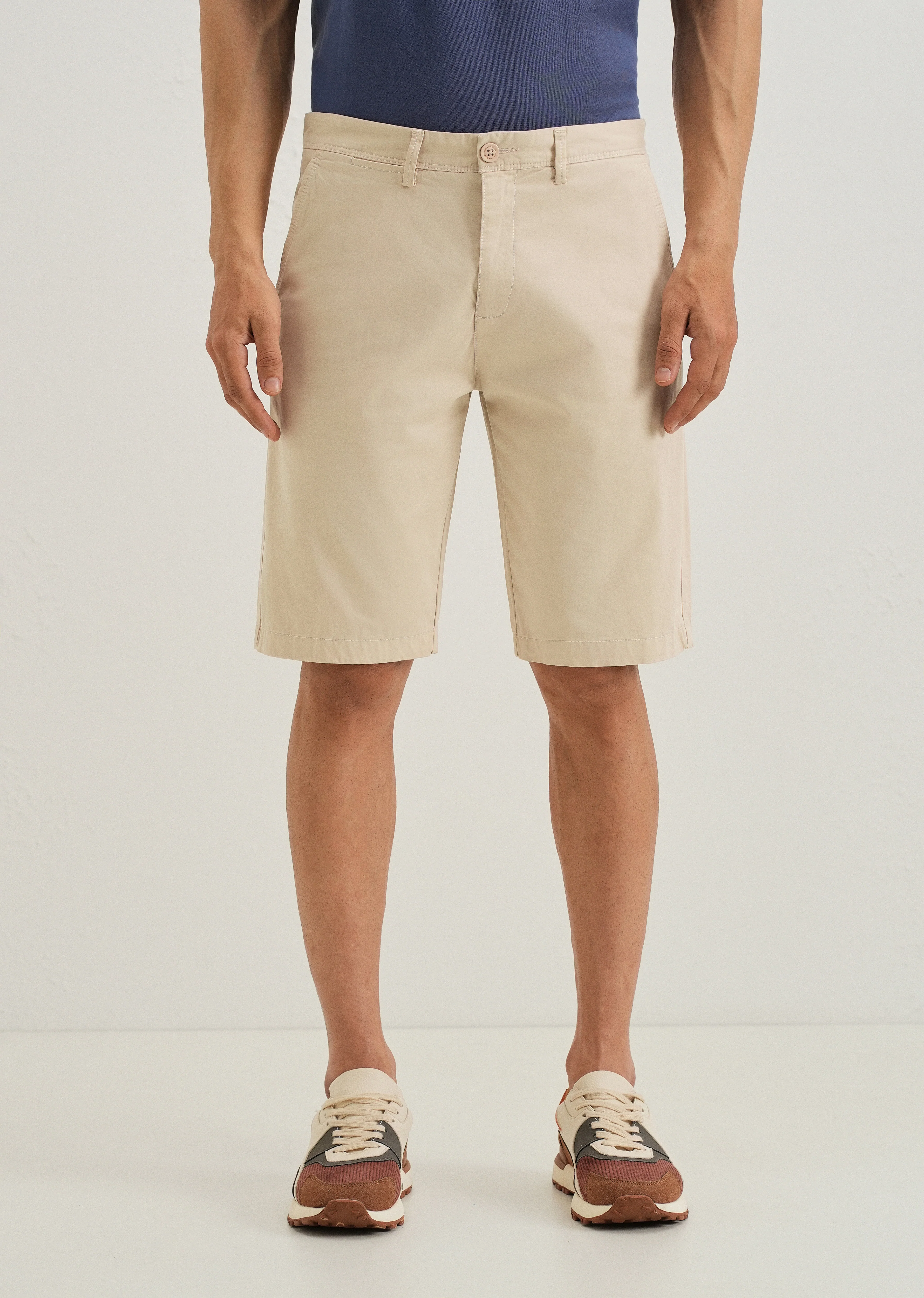 Ivory Cream Shorts - Image 3