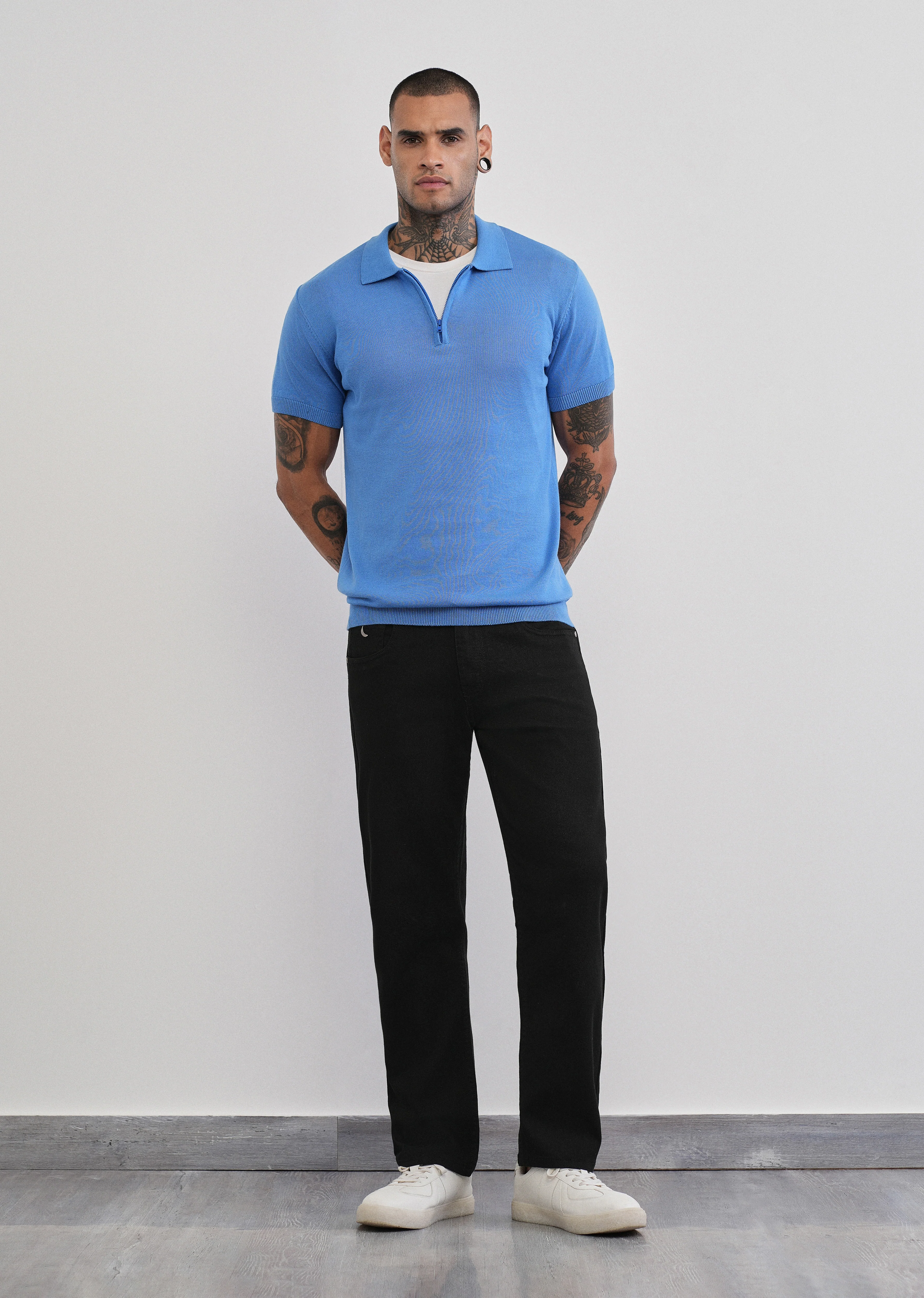 Jet Black Slim Fit Jeans - Image 6
