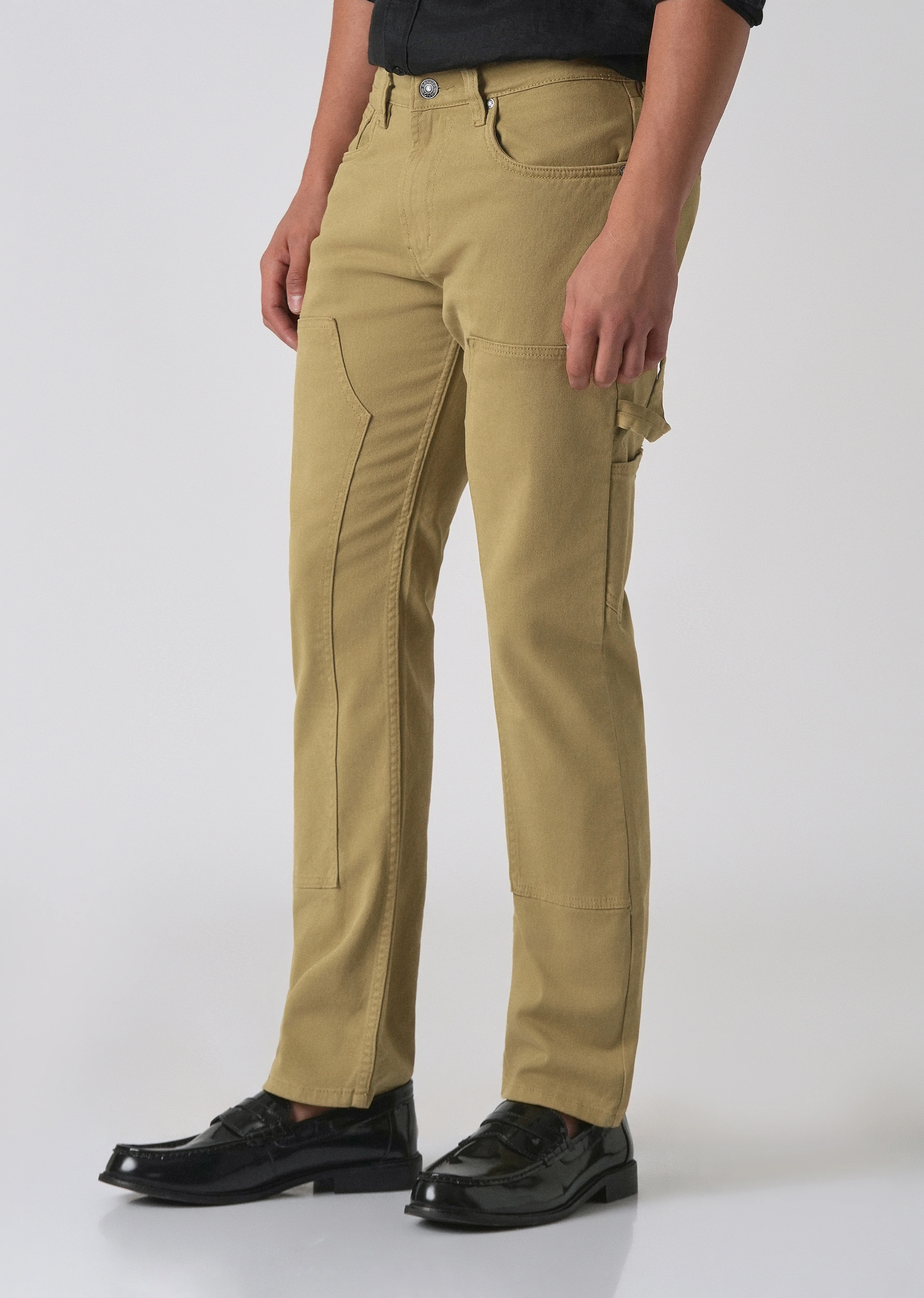 Khaki cargo denim - Image 7