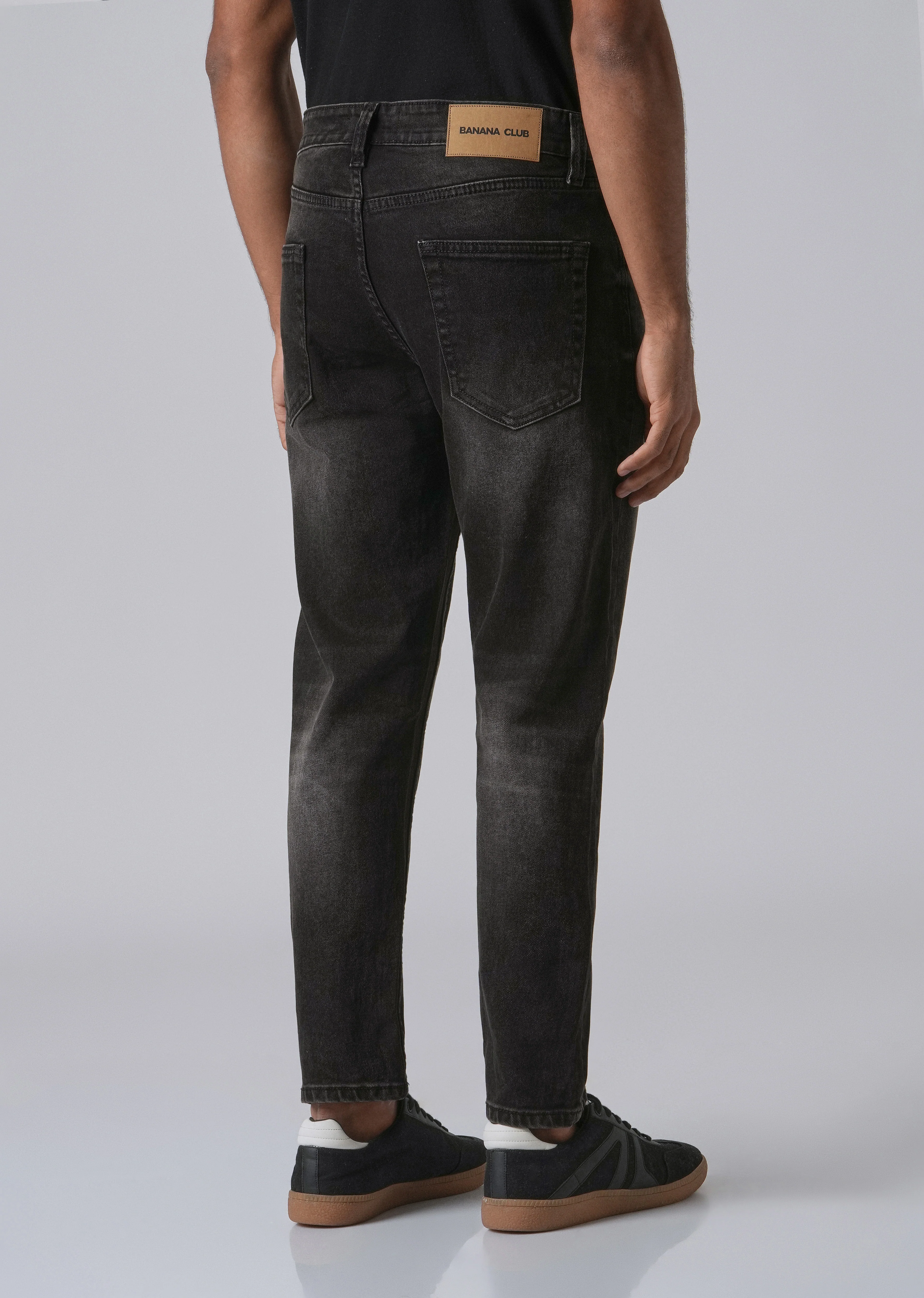 Light Fade Grey Slim Fit Denim - Image 2