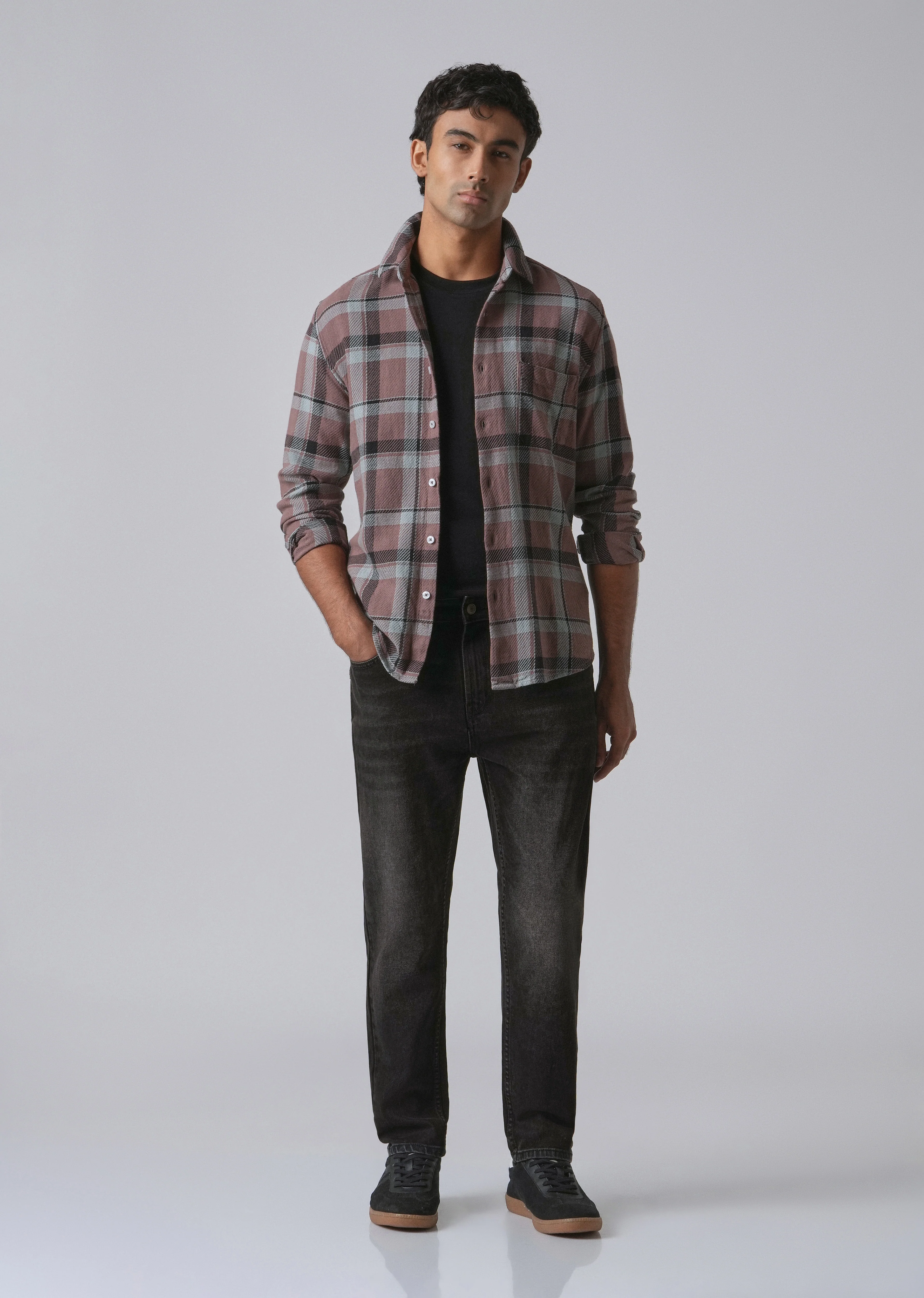 Light Fade Grey Slim Fit Denim - Image 6