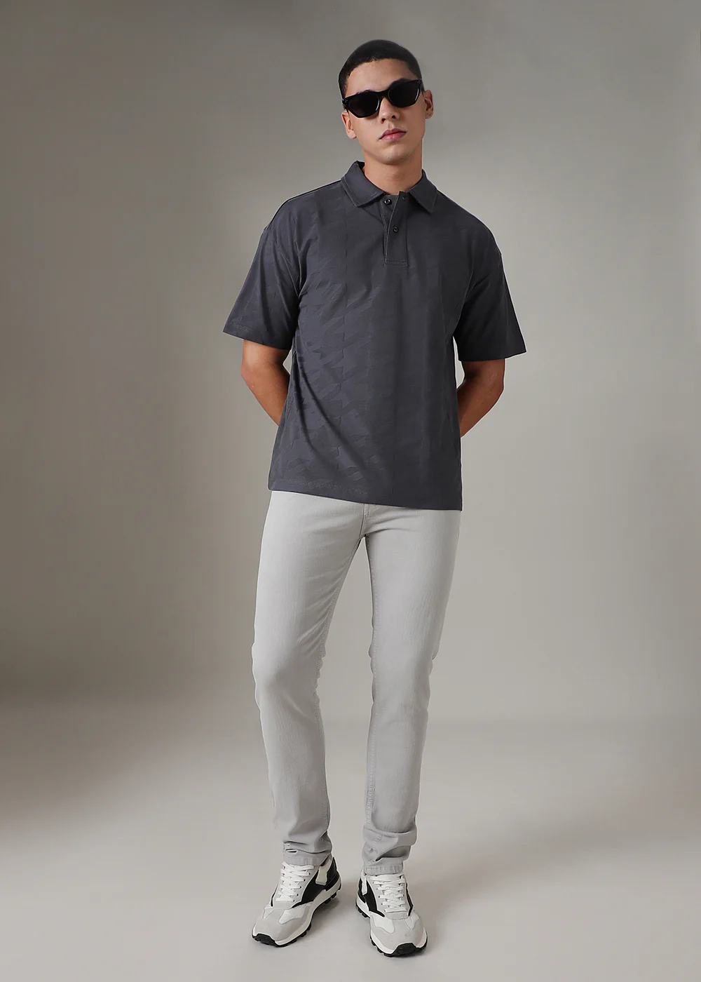 Light Grey Slim Fit Denim - Image 6