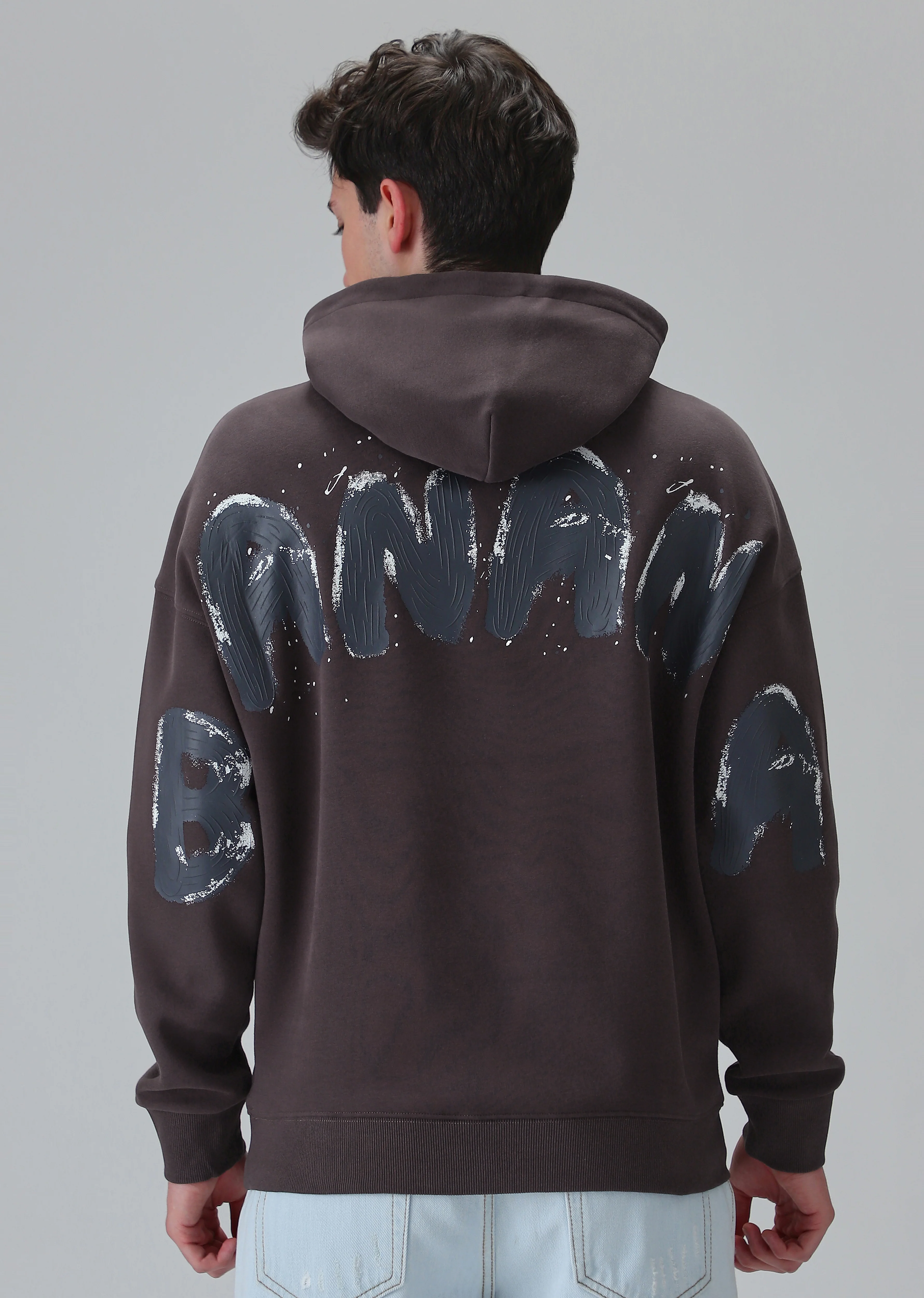 Mauve Embossed Hoodie - Image 2