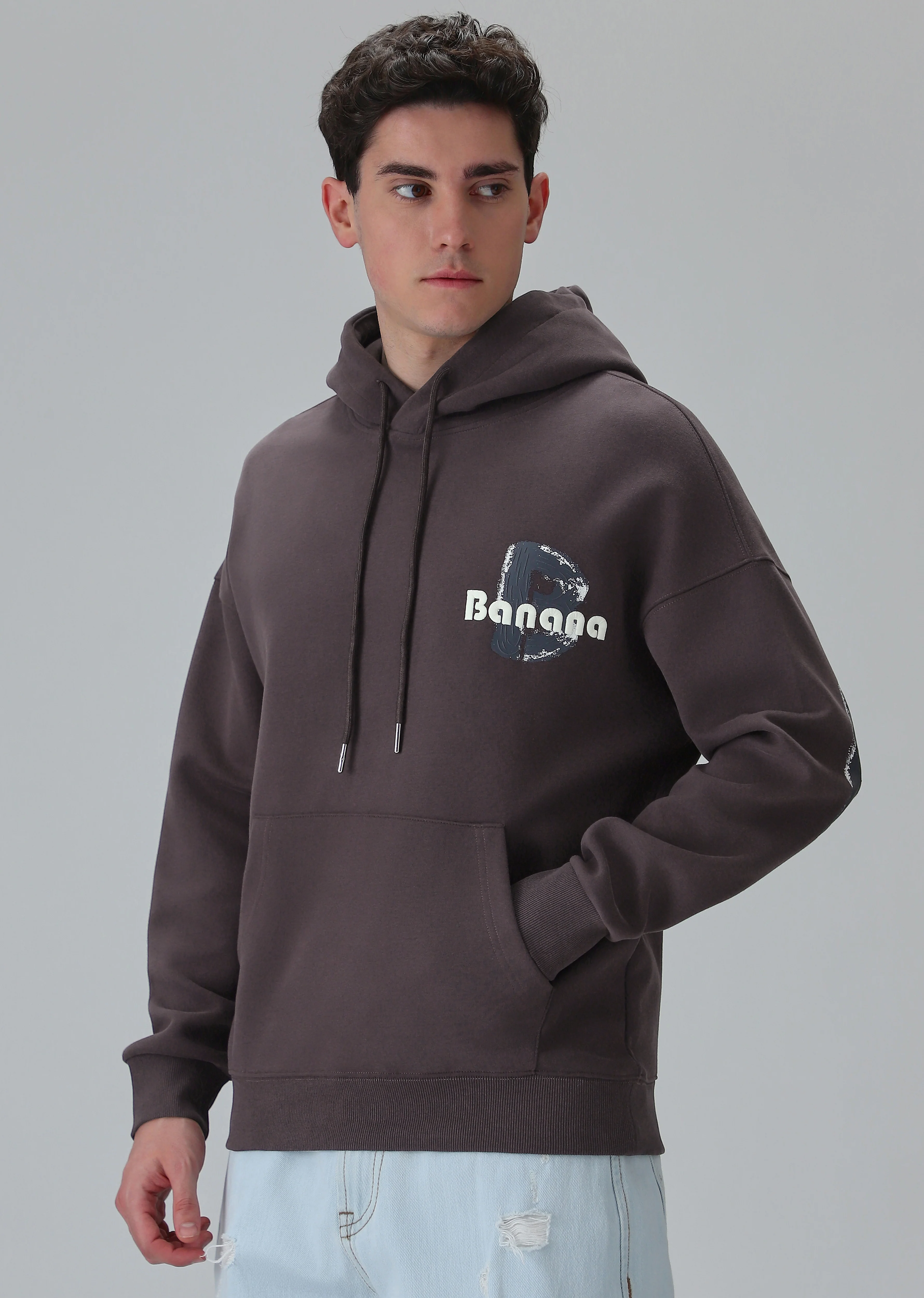 Mauve Embossed Hoodie - Image 4