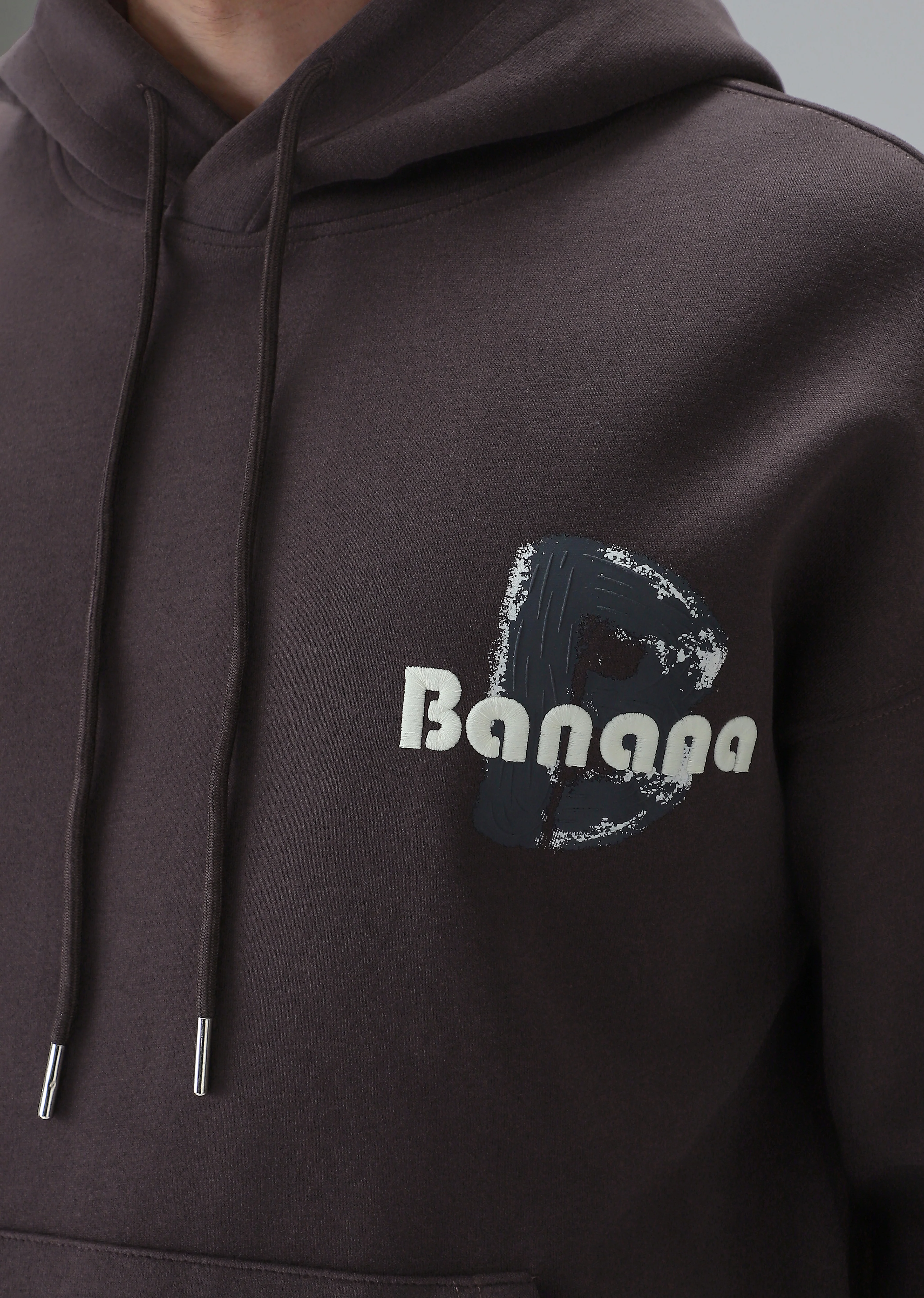 Mauve Embossed Hoodie - Image 5