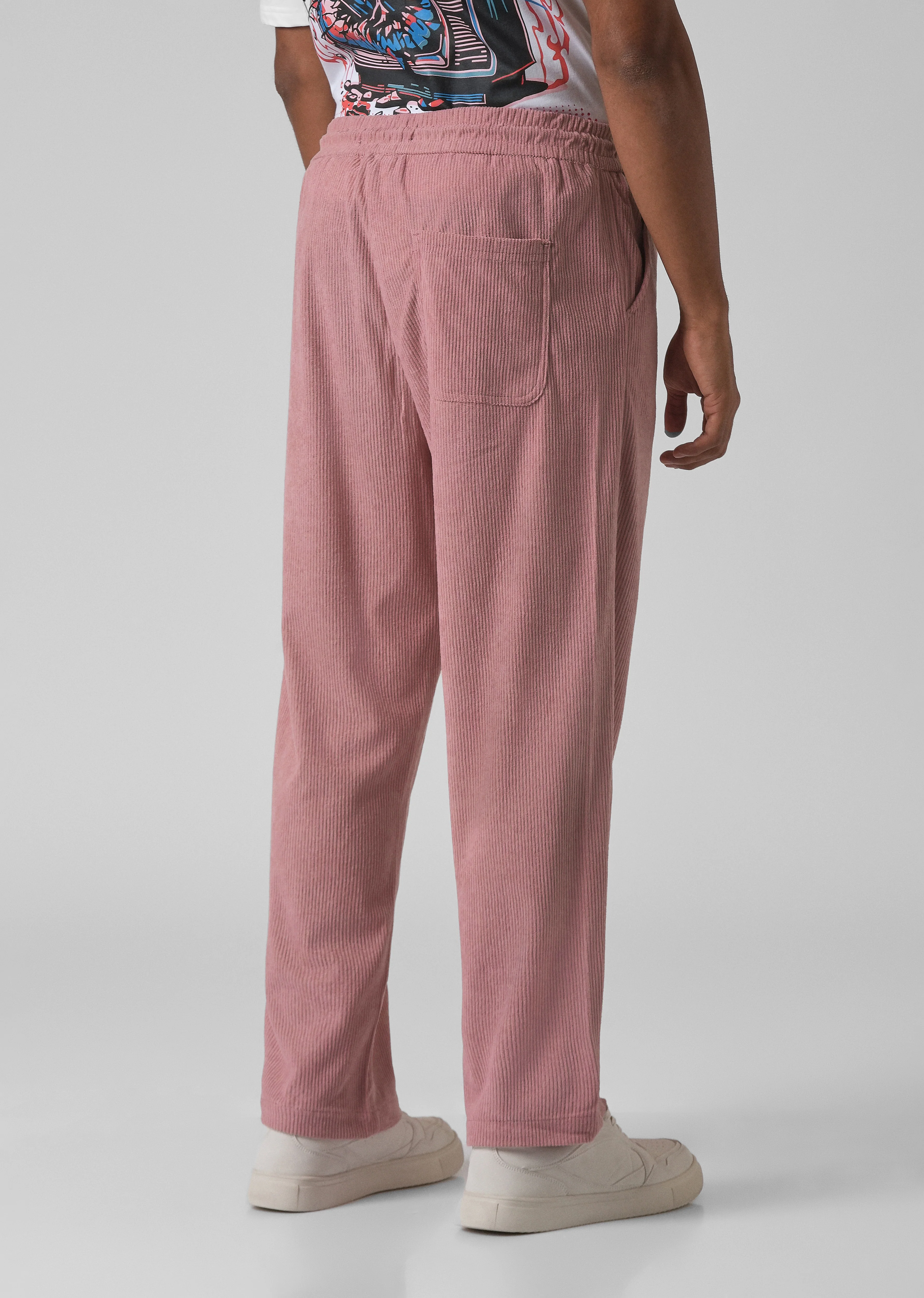 Mauve Pink Corduroy Pants - Image 2