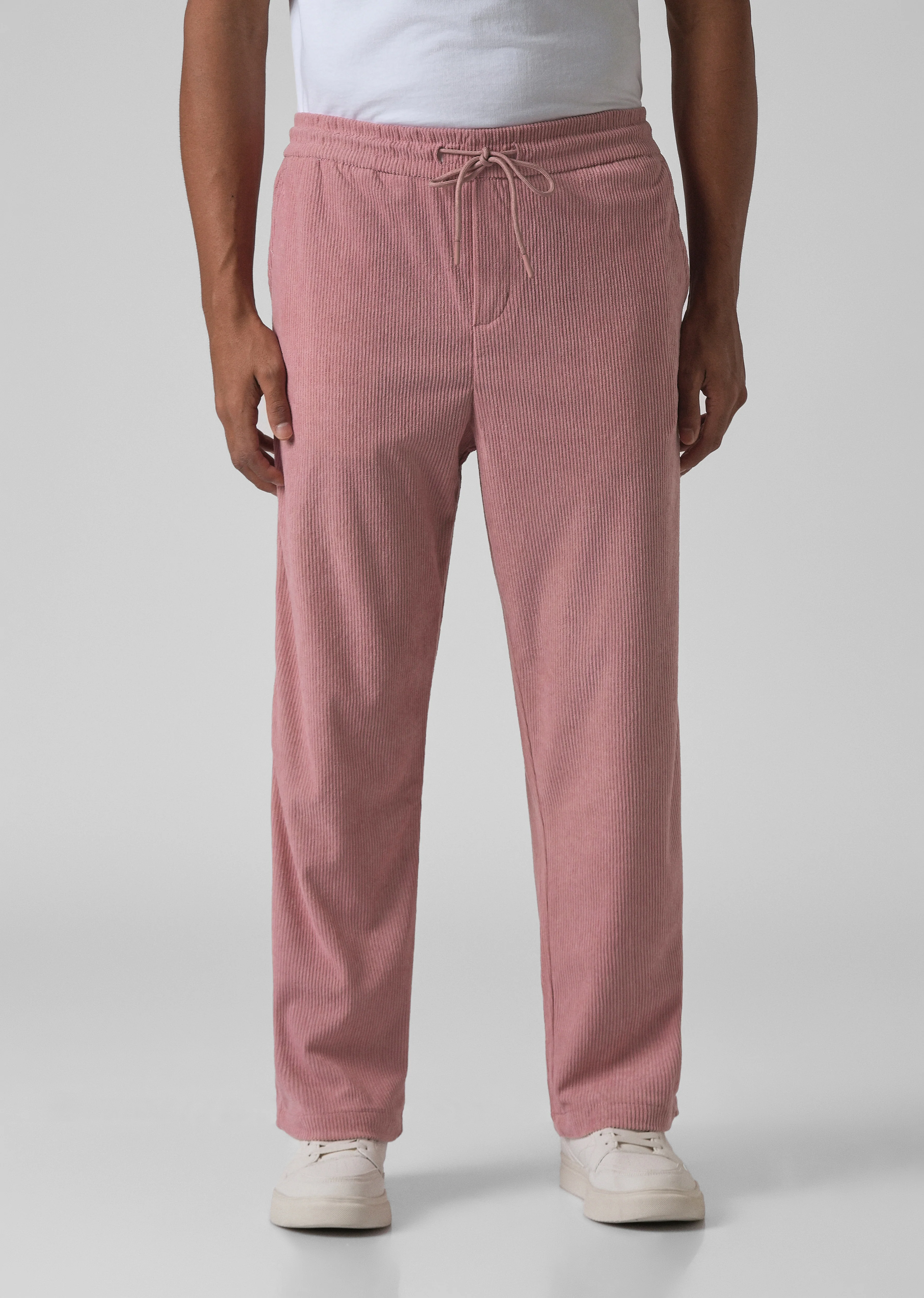 Mauve Pink Corduroy Pants - Image 3