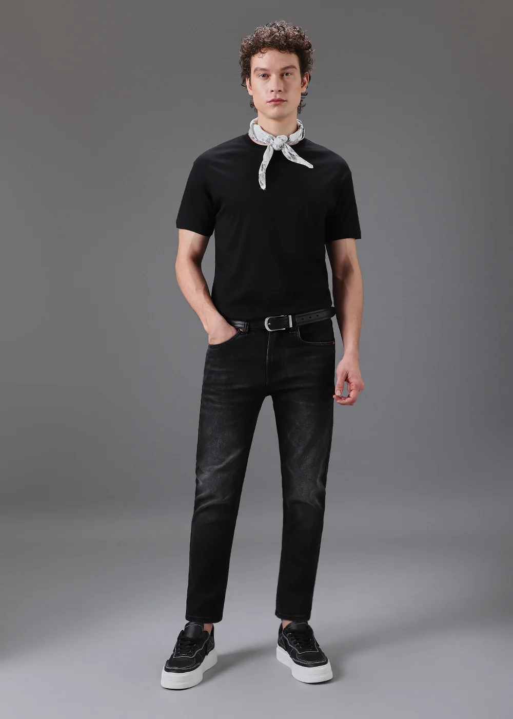 Mid Fade Grey Slim Fit Denim - Image 6