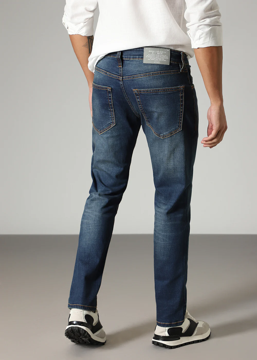 Mid Wash Slim fit Jeans - Image 4