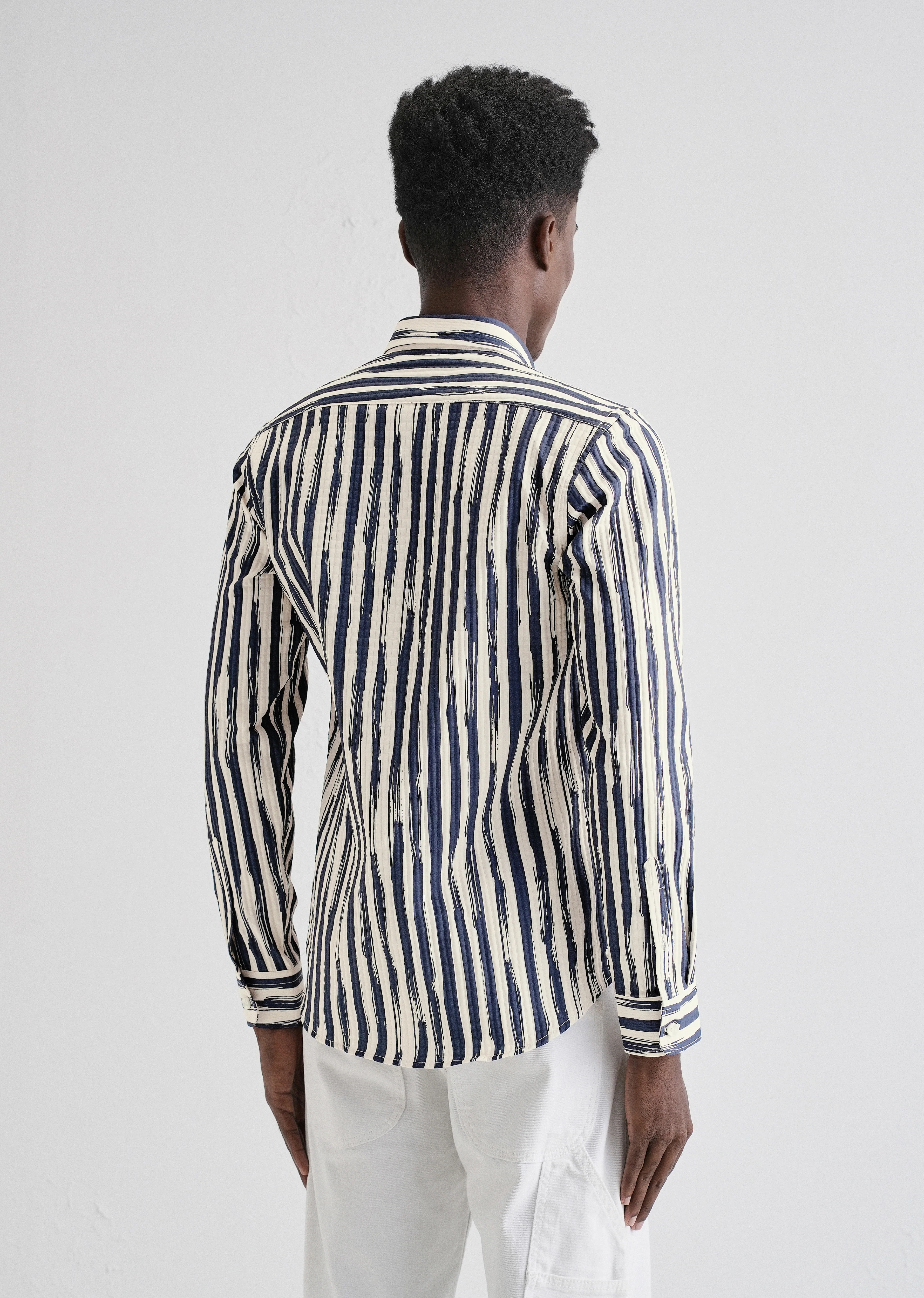 Midnight Stroke Puff Shirt - Image 2