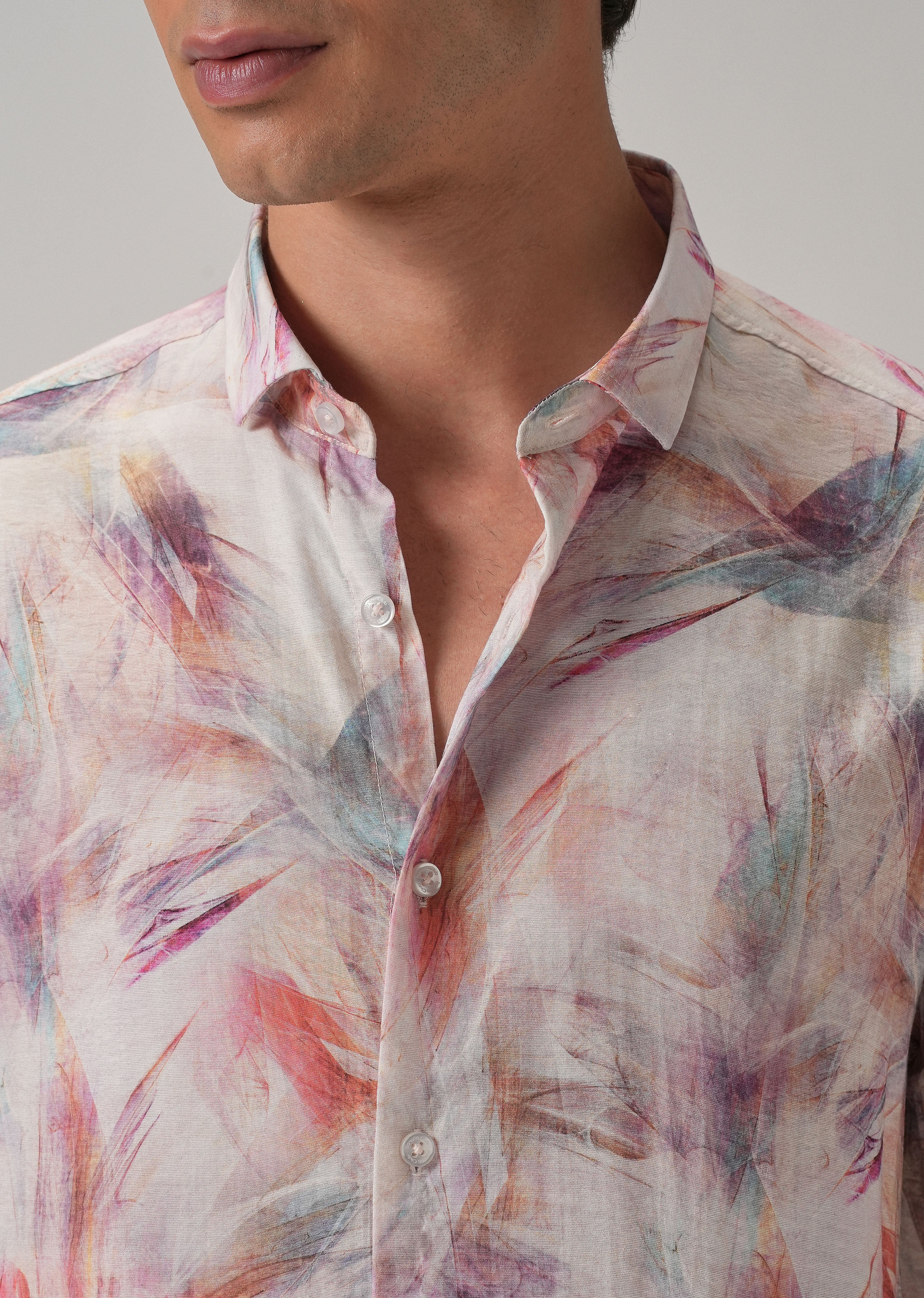 Multi Stroke Printed Shirt - Image 5