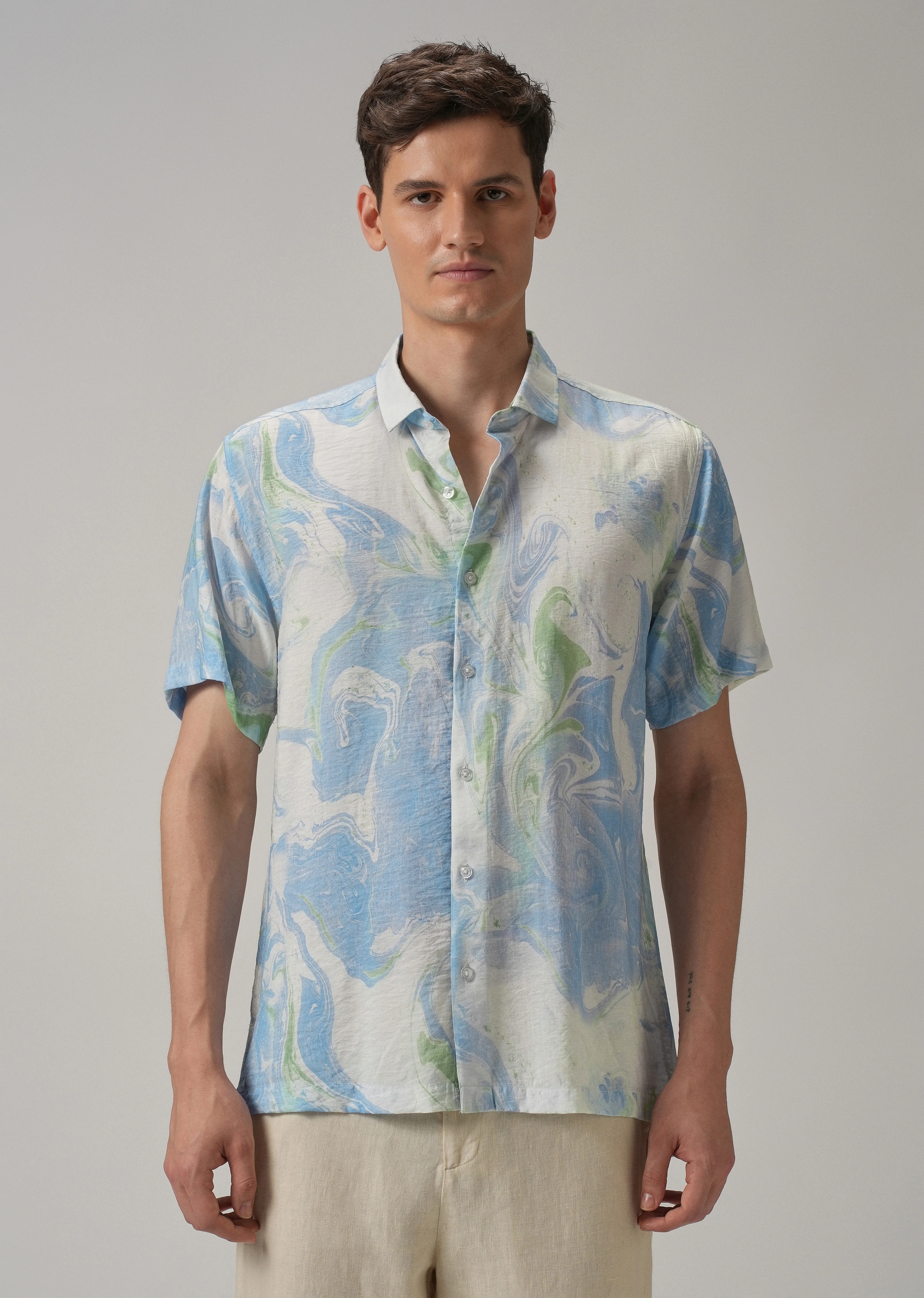 Mystic Marble Printed Shirt - Image 3