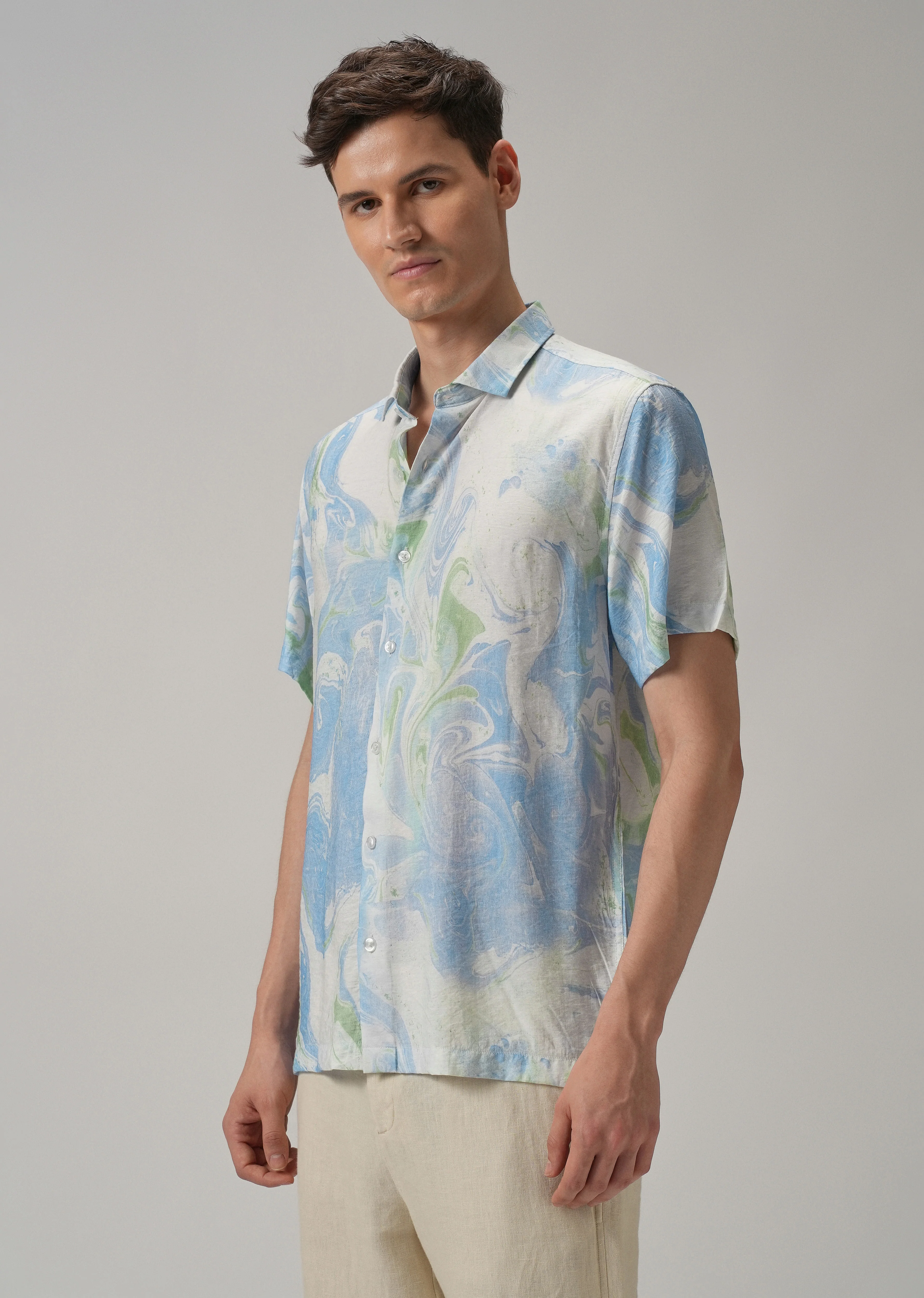 Mystic Marble Printed Shirt - Image 4